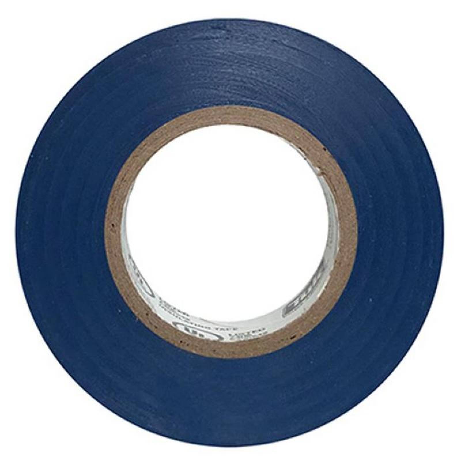 Cinta para Aislar Cables MXTTE-008 Grosor 0,18 Ancho 19mm Metros x Rollo 18m Color Azul 5pzs, ElectricTape