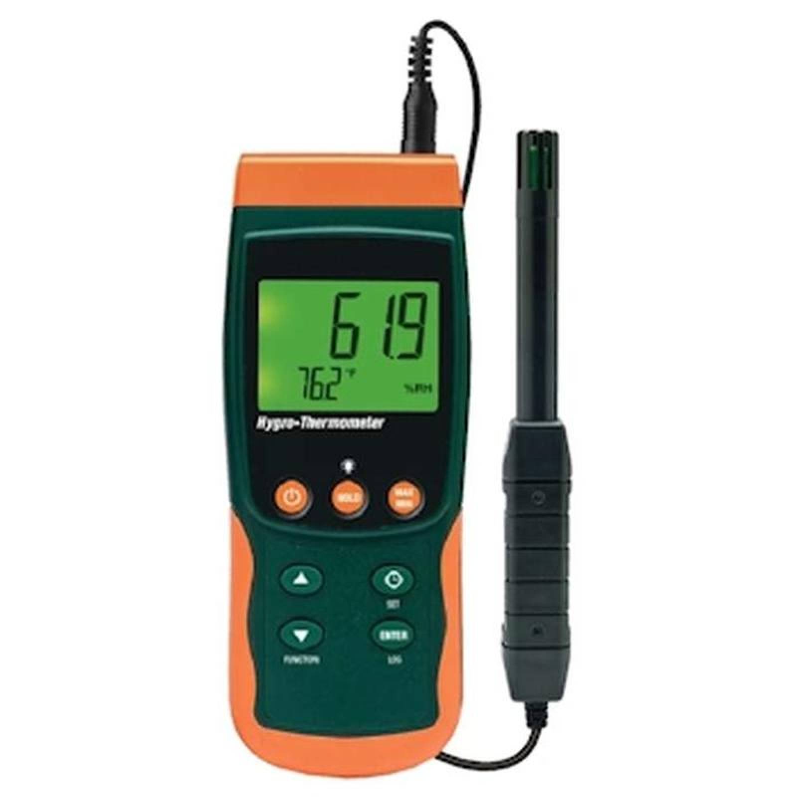 Higrómetro Infrarrojo MXHGG-001-9 50 a 95porcientoRH Punto de Rocío -25,3 a 48,9ºCBulbo húmedo -21,6 a 50C HygroLogg