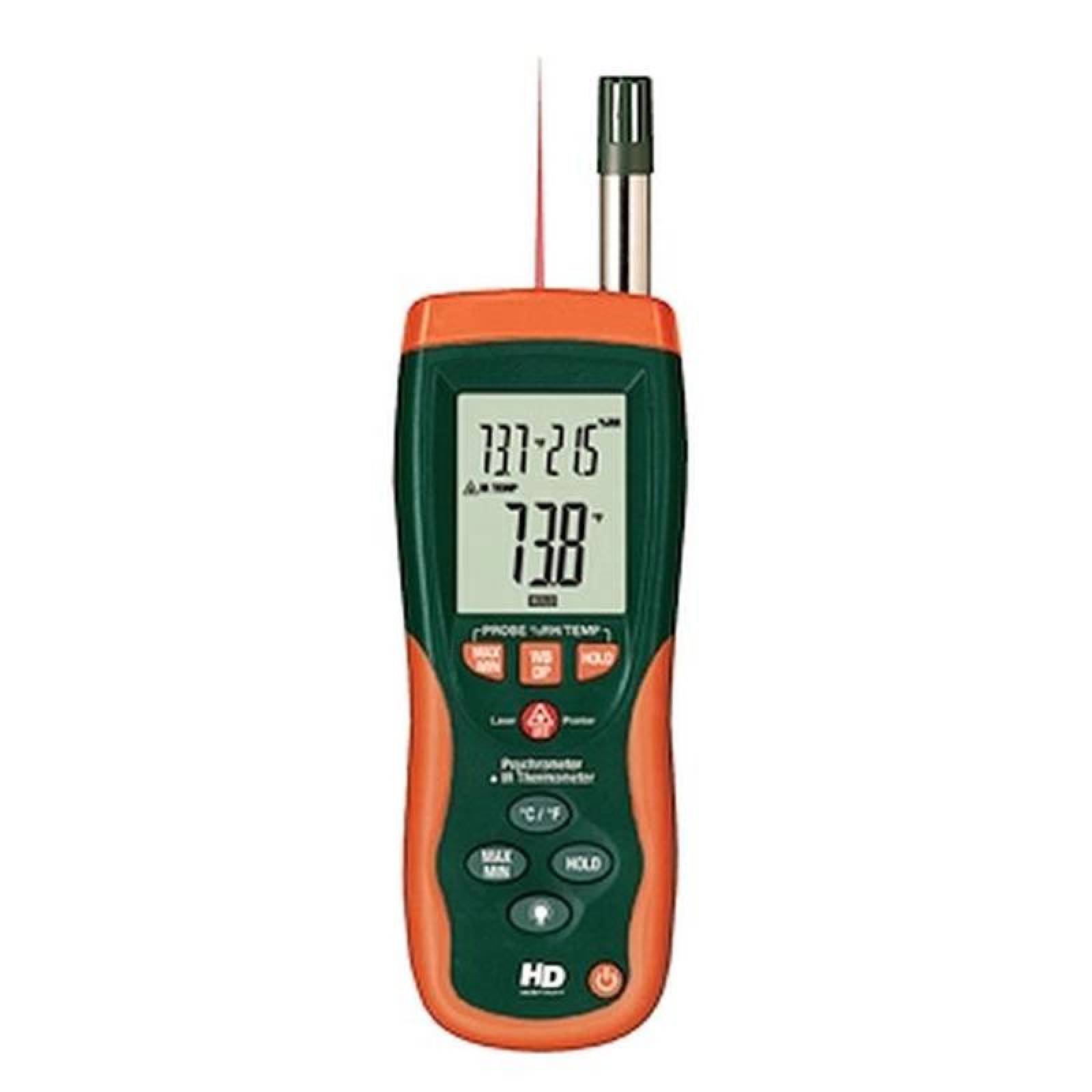 Higrómetro Meteorológico MXQPS-001-5 0 a 100porcientoRH Punto de Rocío -68 a 60ºC Bulbo húmedo -21,6 a 60ºC QualityPsych