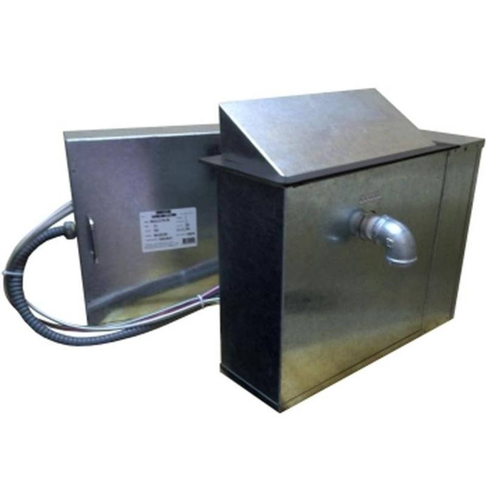 Sauna Generadora de Vapor para Baño MXSGN-010 Evaporación 5,9lthr o 13lbhr 4,5Kw 440V3F60Hz 1Etapa 2Tinas SteamGen
