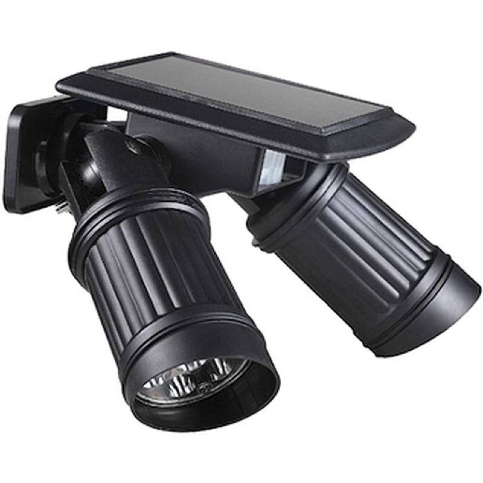 Reflectores Led Alta Iluminacion MXSAV-001-24 Blanco Frío 2W 80 lm NI-CD 6V IP65 14Led 7hrs Negro SolarVinox