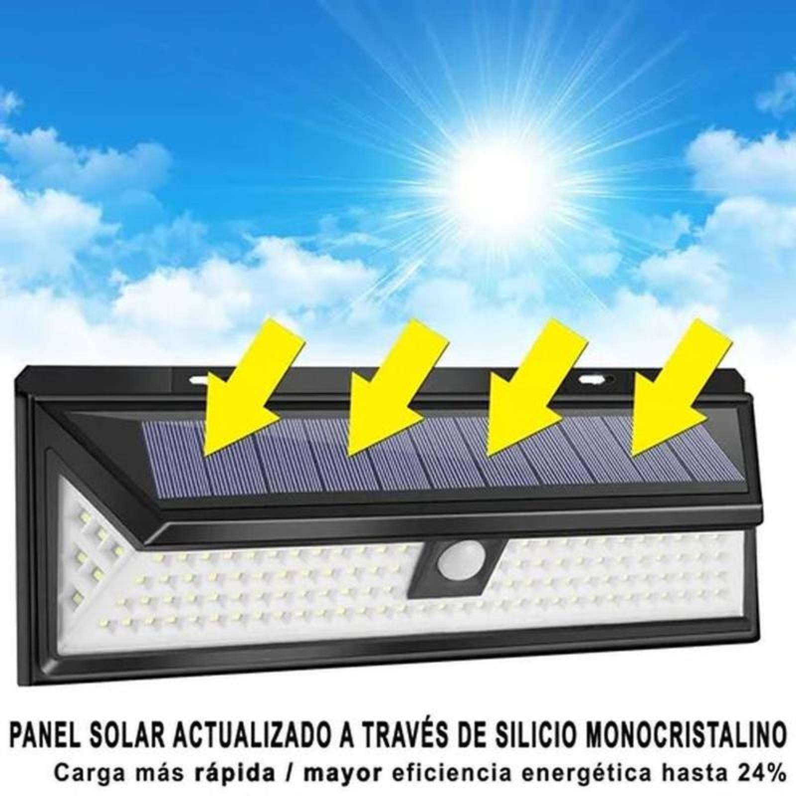 Reflectores Led Alta Iluminacion MXSLE-001-5 Blanco Frío 1,32W Batería de Litio 6V IP65 8hrs Negro SolarLine