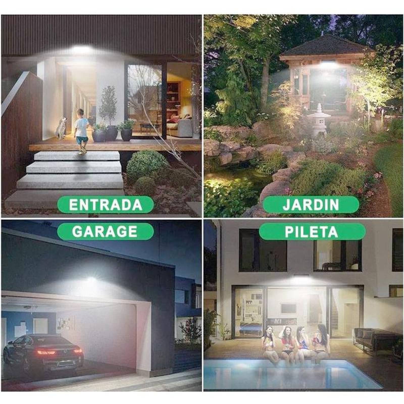 Reflectores Led Alta Iluminacion MXSLE-001-5 Blanco Frío 1,32W Batería de Litio 6V IP65 8hrs Negro SolarLine