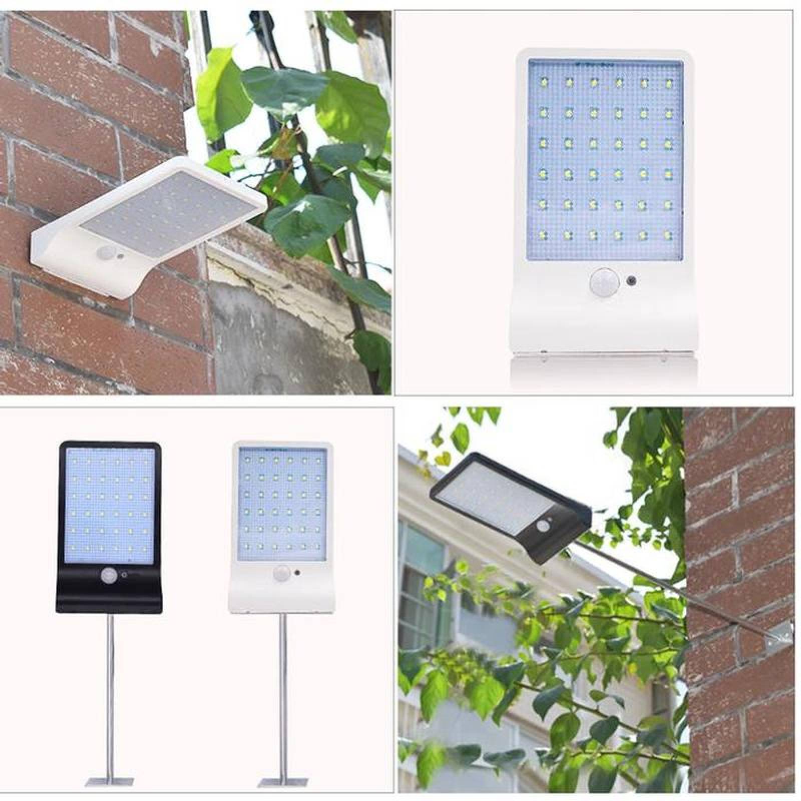 Reflector Led para Pared Eficiente MXSOX-002-15 Blanco Frío 3,8W 450 lm NI-MH 6V IP65 9hrs Blanco SolarFlix