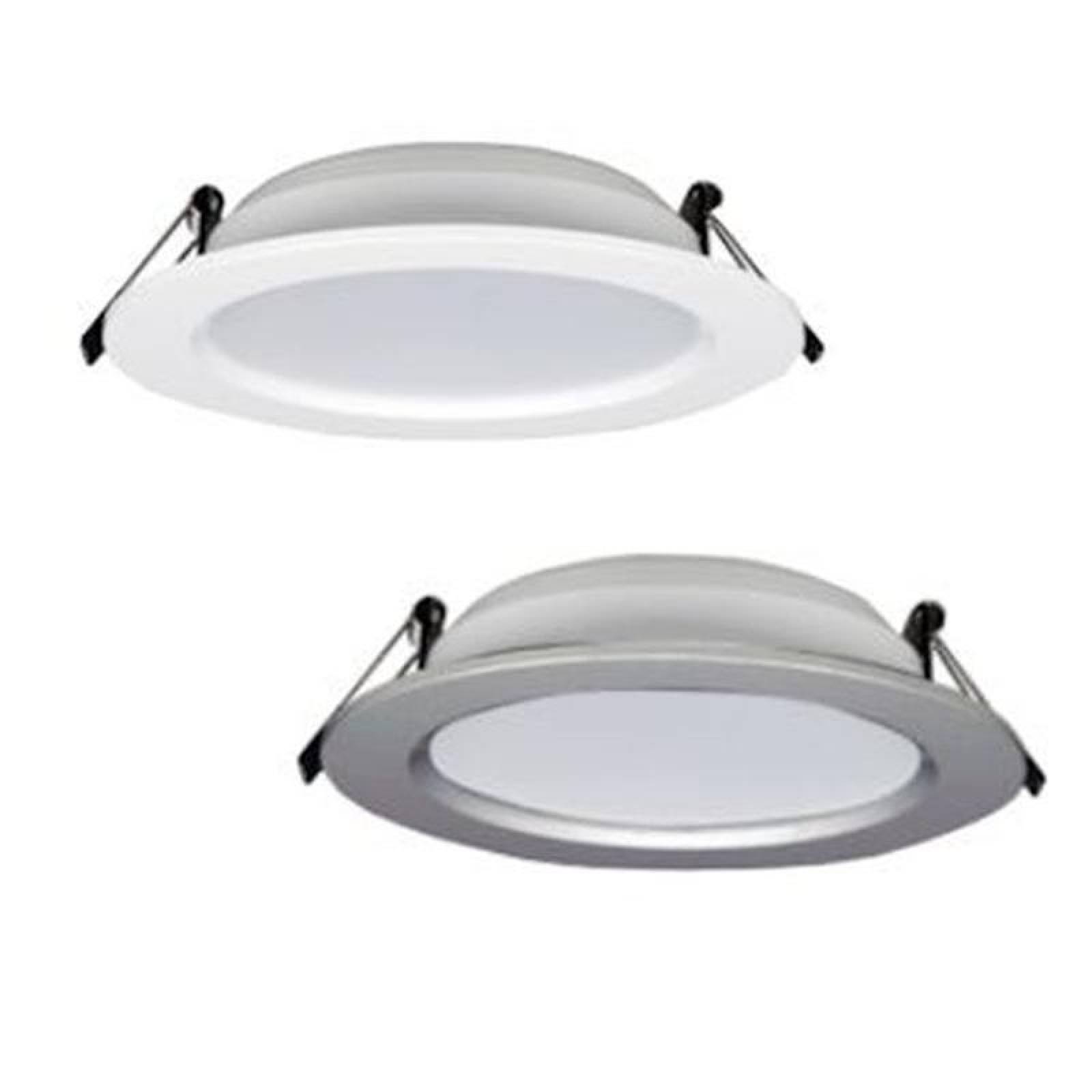  Lampara LED para Techo de Plafon, MXDYT-004-5, 1100lm,85/265VCA, 15W, Blanco Frio, Apert.120,  IP 60, .Blanco., DayLight