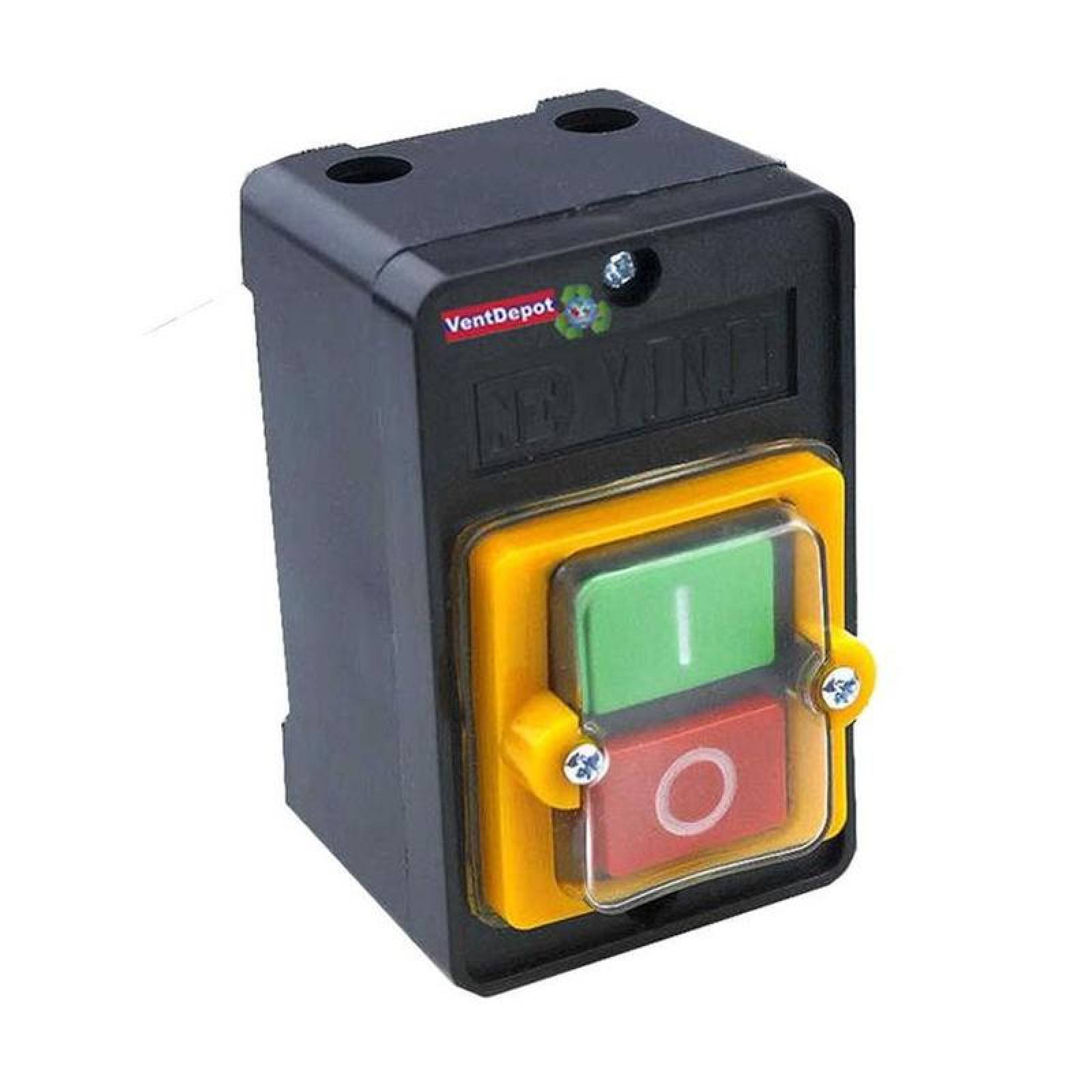 Arrancador para un Torno Eléctrico, MXOWS-001-29, On/Off, 3HP, 2,2Kw, 10A, 250 a 380V, 3F, 60Hz,, PowerStart