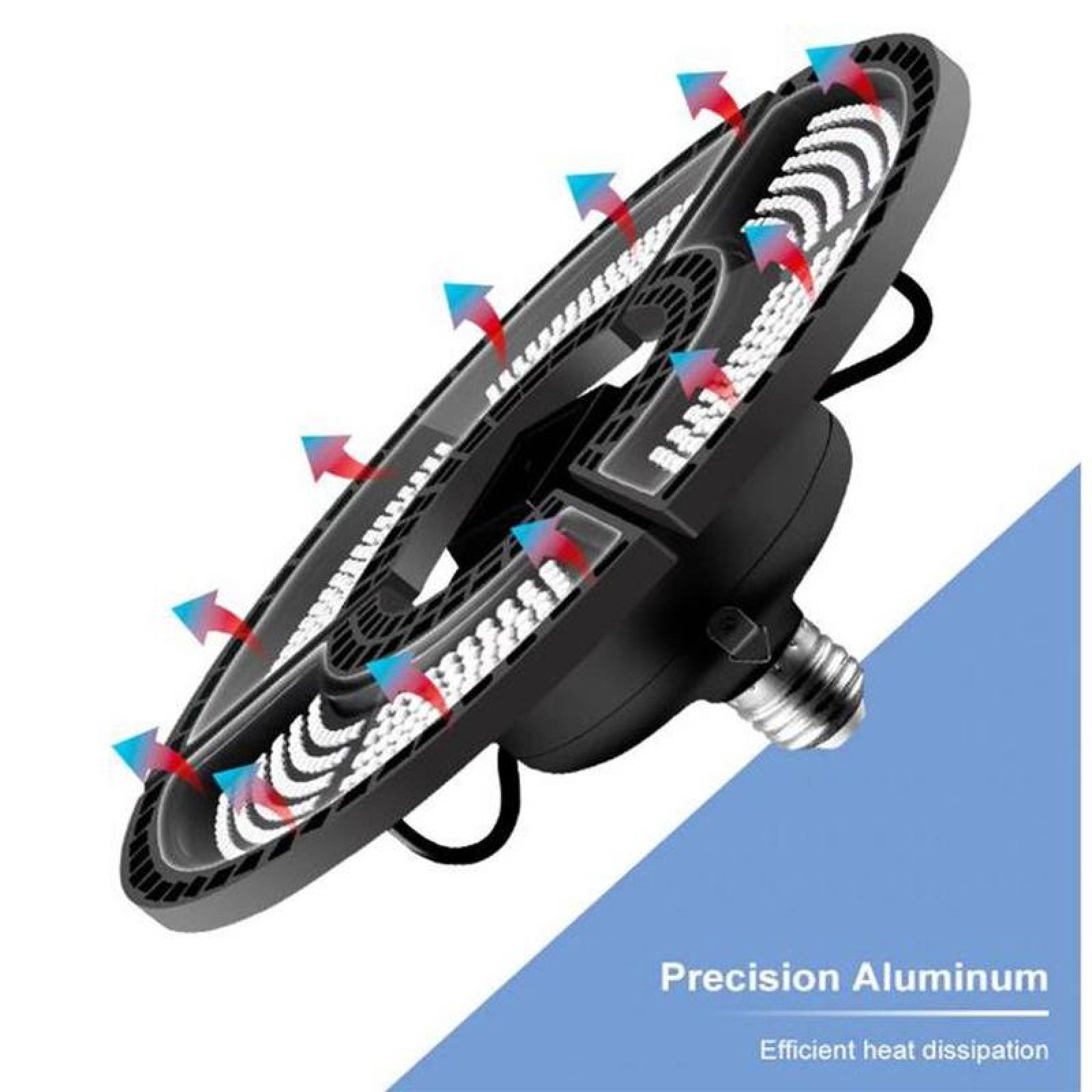 Panel UV LED para Huertas, MXHOD-007-3, 15 Pza, 110/240V, 504led, 5000hr, Plástico, Germinicida y/o Bactericida,, HydroLED