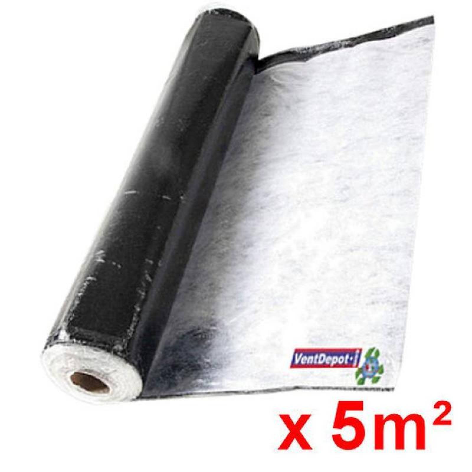 Impermeabilizante Rollo Poliester MXASL-002-4 3capas con Polieteno de Alta Densidad Foil de Aluminio Abarca 5m2 AlumSello