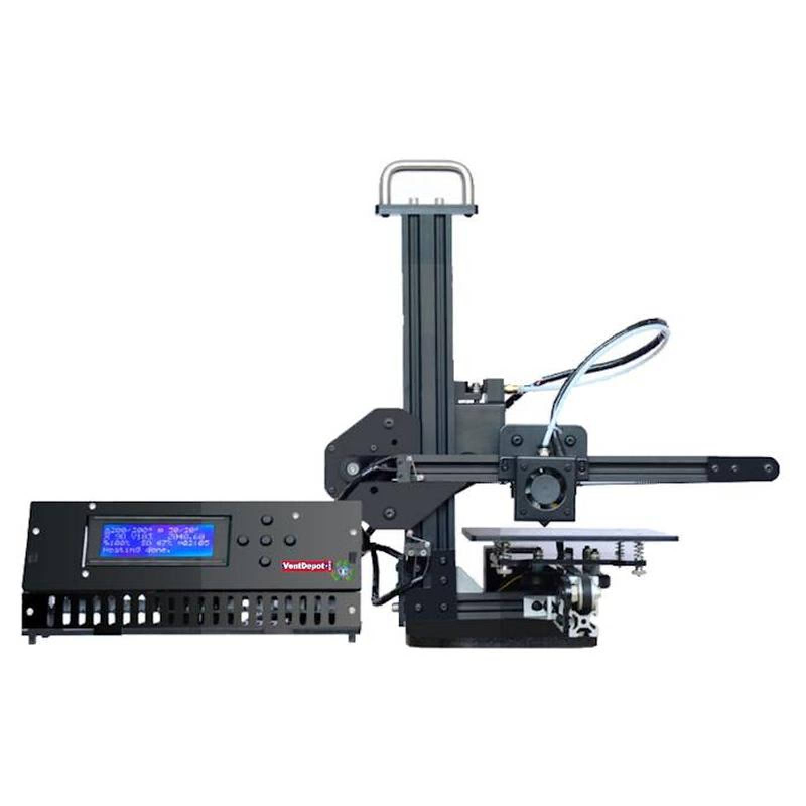  Impresoras 3D Modernas, MXCCO-001-22, Área Útil: 18x22x22cm, Software: Repetier-Host,Cura y Slic3r., Conectividad: SD Card y USB, Precisión de Impresión: 0.2mm., CompacPrint