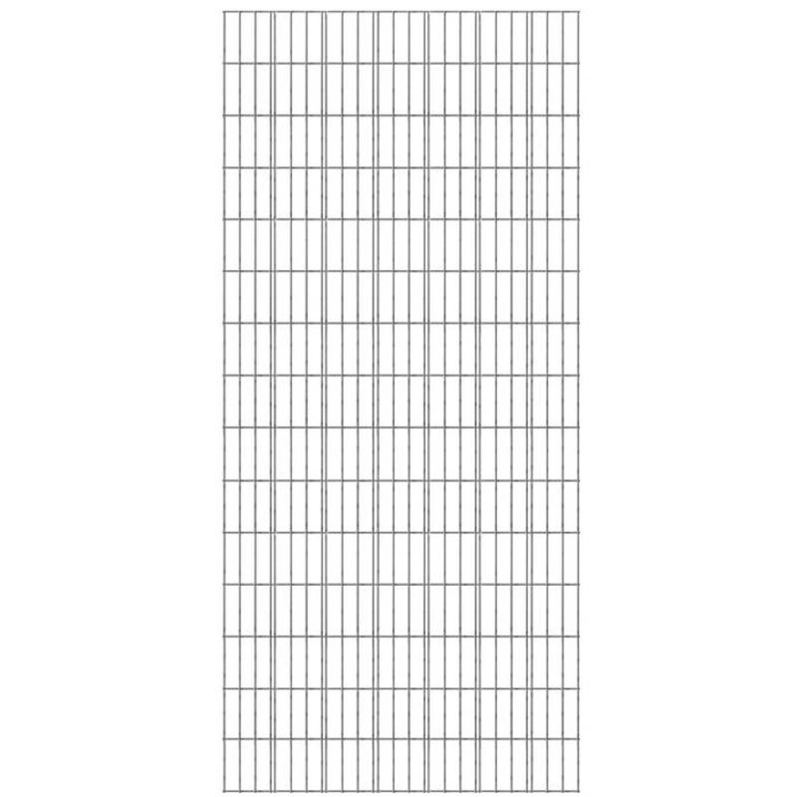 Malla Galvanizada Barata MXHES-001-4 130x305cm Total 5,08x10,16cm Rectángulo Interior Calibre 11 Galvanizado, MeshElec