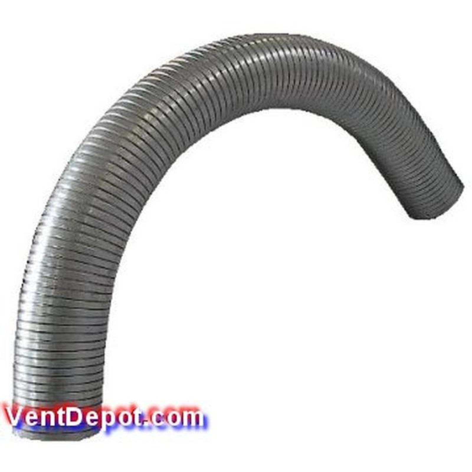 Mangueras Flexible Rigida para Aire MXDRN-002-1 4" Diámetrox10m fabricada en tira de Acero Galv, Semiflexible Rigida, DuroMan