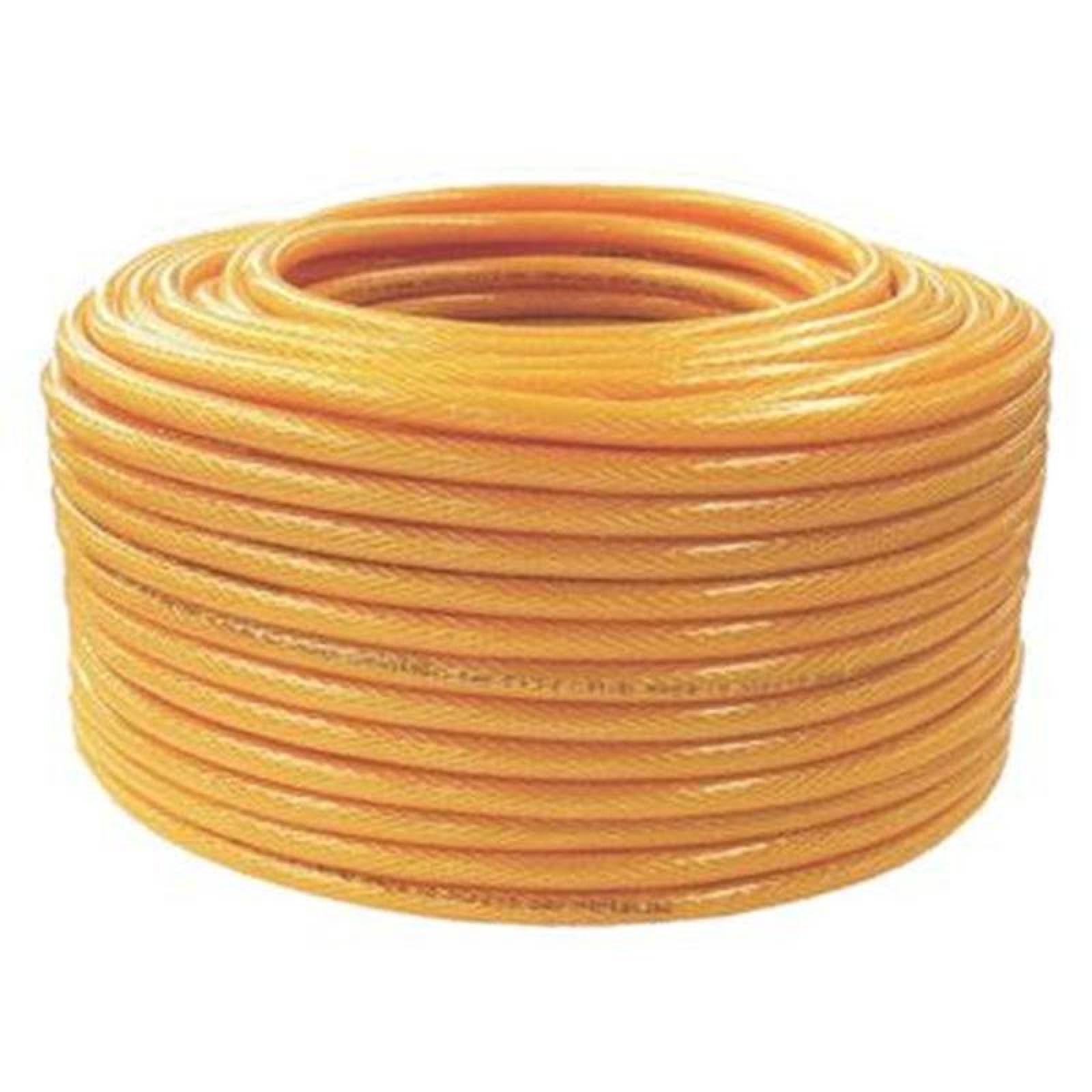 Rollo de Manguera para Gas LP, MXFXG-003-2, 3/8" Diámetrox100m, 5 a 60C, PVC, Amarillo, FlexoGas