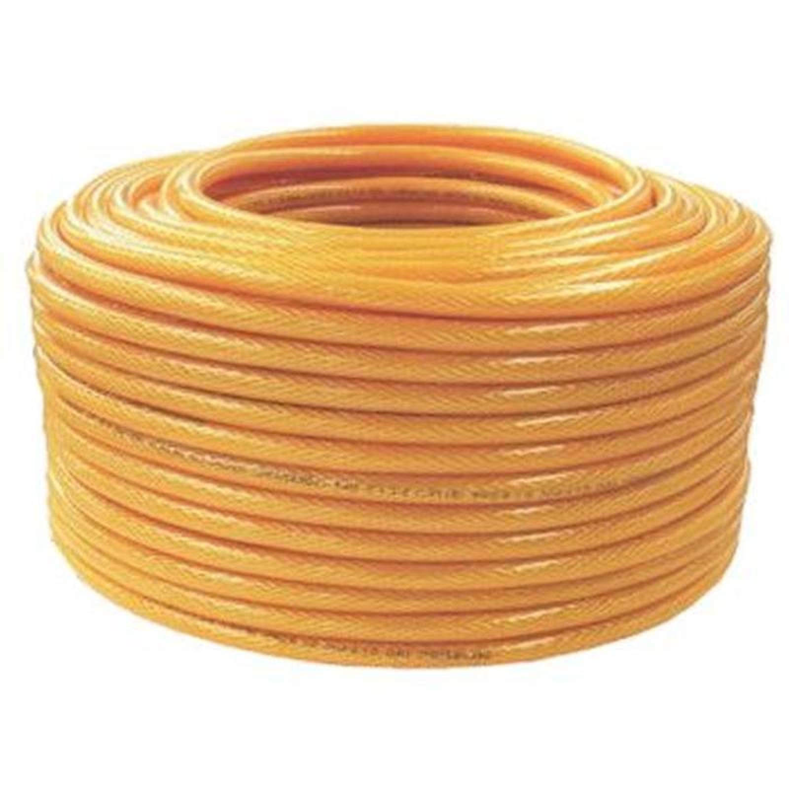 Manguera Flexible de Alta Presión, MXGTH-003-6, 3/8" Diámetrox100m, 5 a 60C, PVC, Amarillo, GasTech