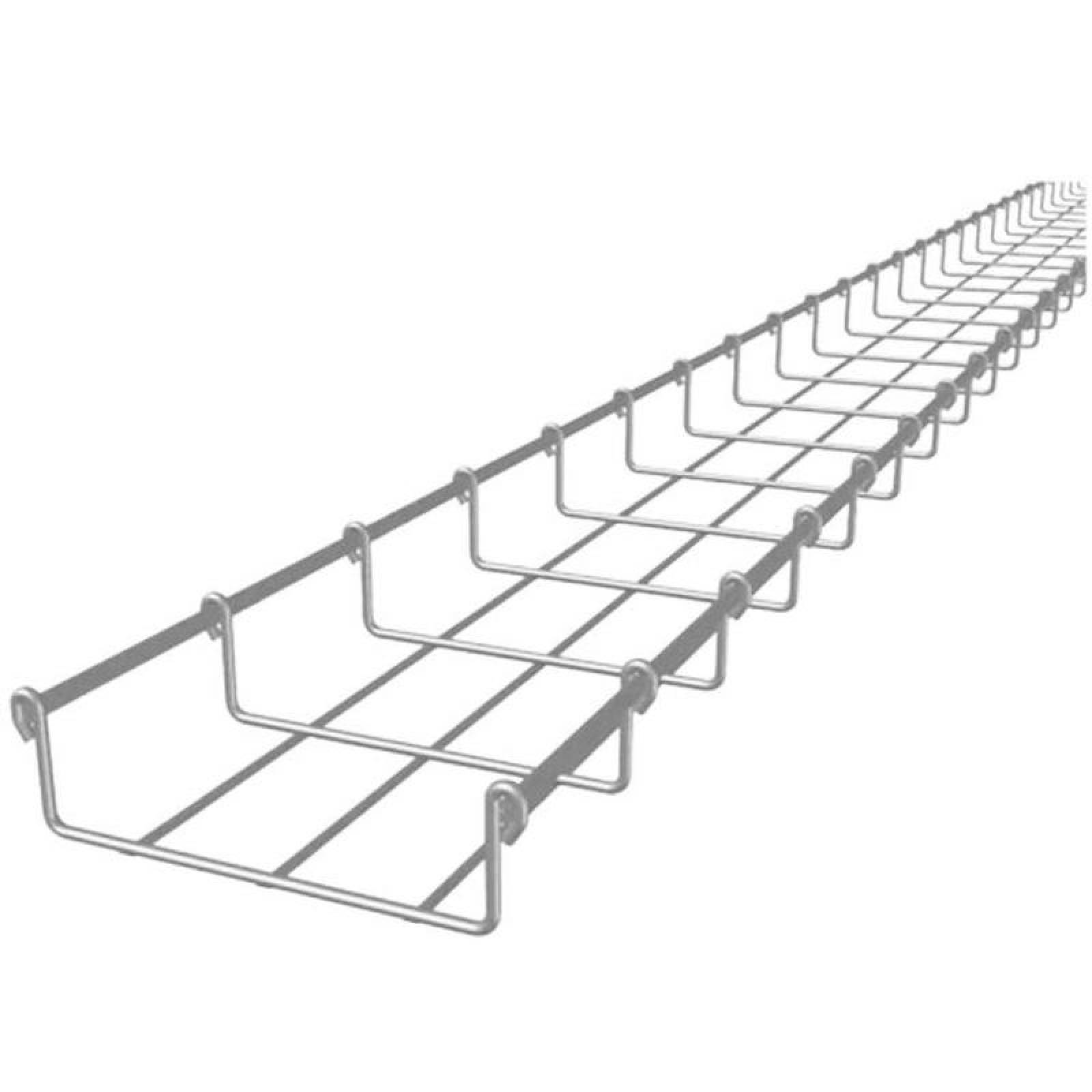Canaleta Electrosoldada Cableado MXLPR-002-2 8x2" 3,05m Inox, 304 Calibre 11, CharoPro