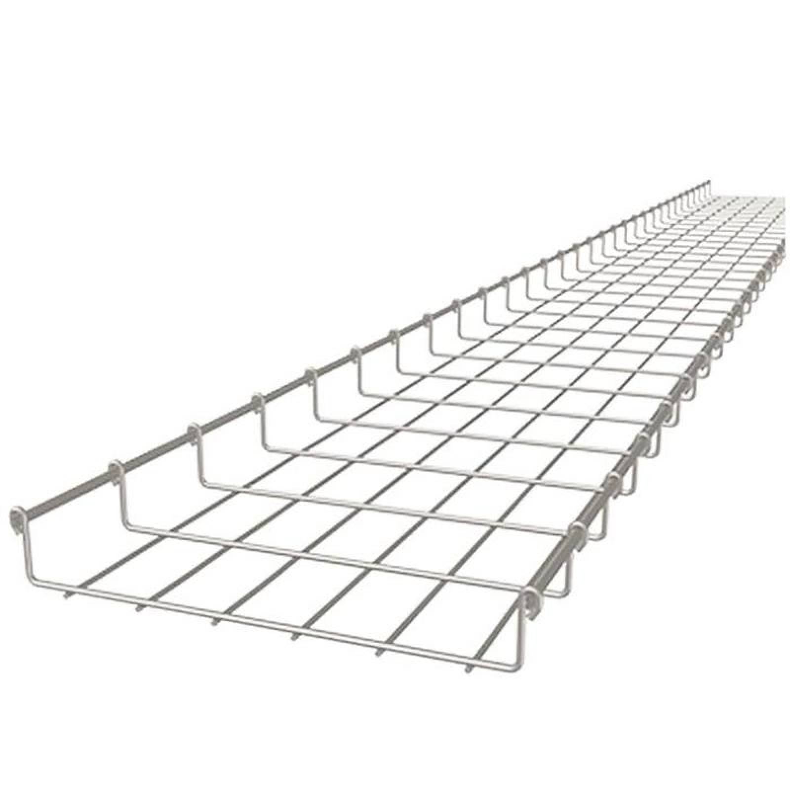 Malla Electrosoldada Tipo Charola MXLPR-003-1 8x4" 3,05m Galvanizado Calibre 11, CharoPro