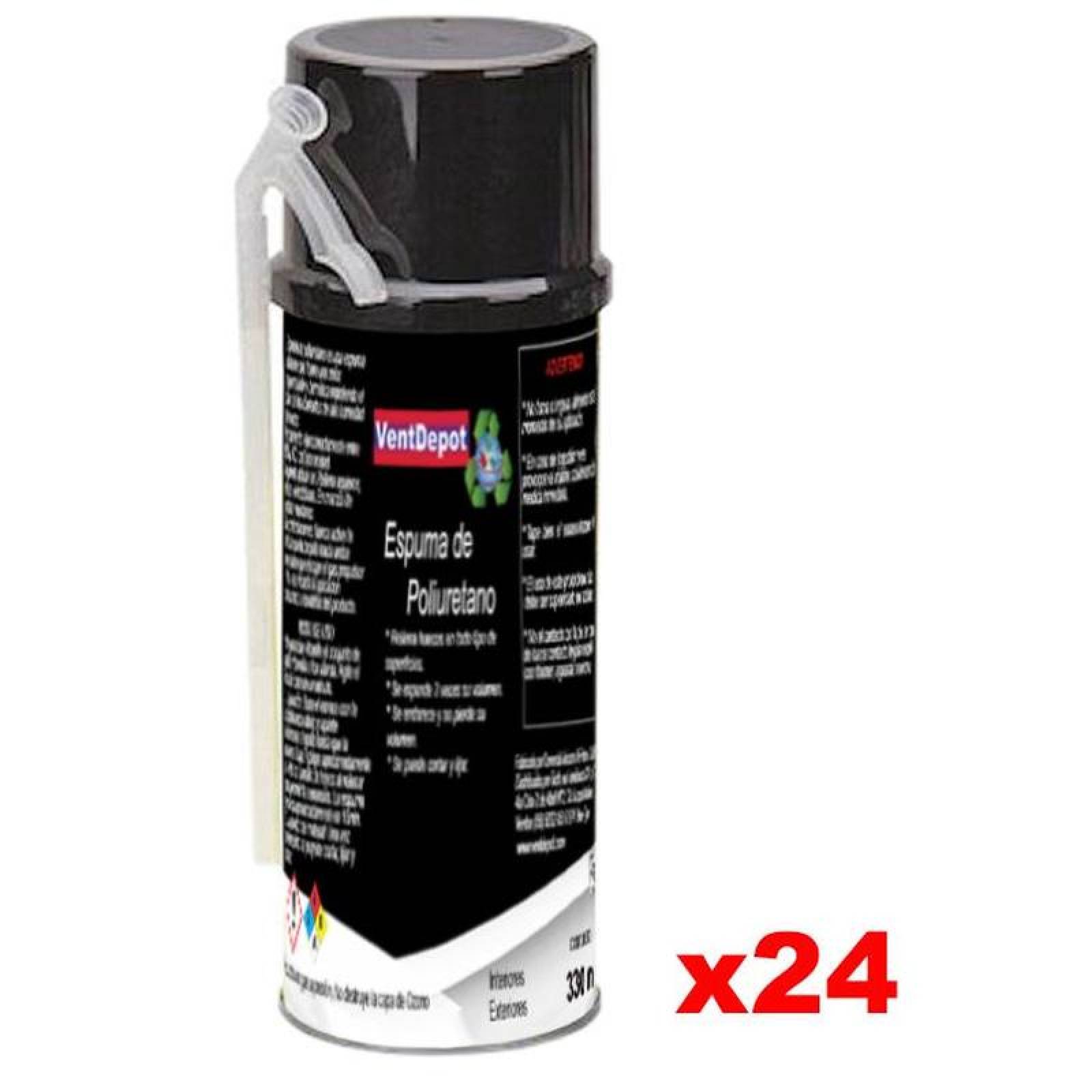 Spray de Polietileno Aislar Ruido MXPWI-004-7 Rendimiento 1,0 a 130m Temperatura de 5 hasta 115C 24pzs PolyKwik