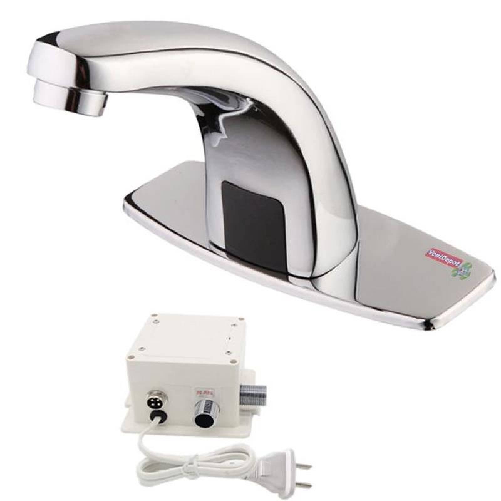 Llaves de Agua con Sensor Barato MXTPP-001-17 Sensor 8 a 30cm 127V 60Hz Frío Automático Diámetro de Tubo 12", ProPac