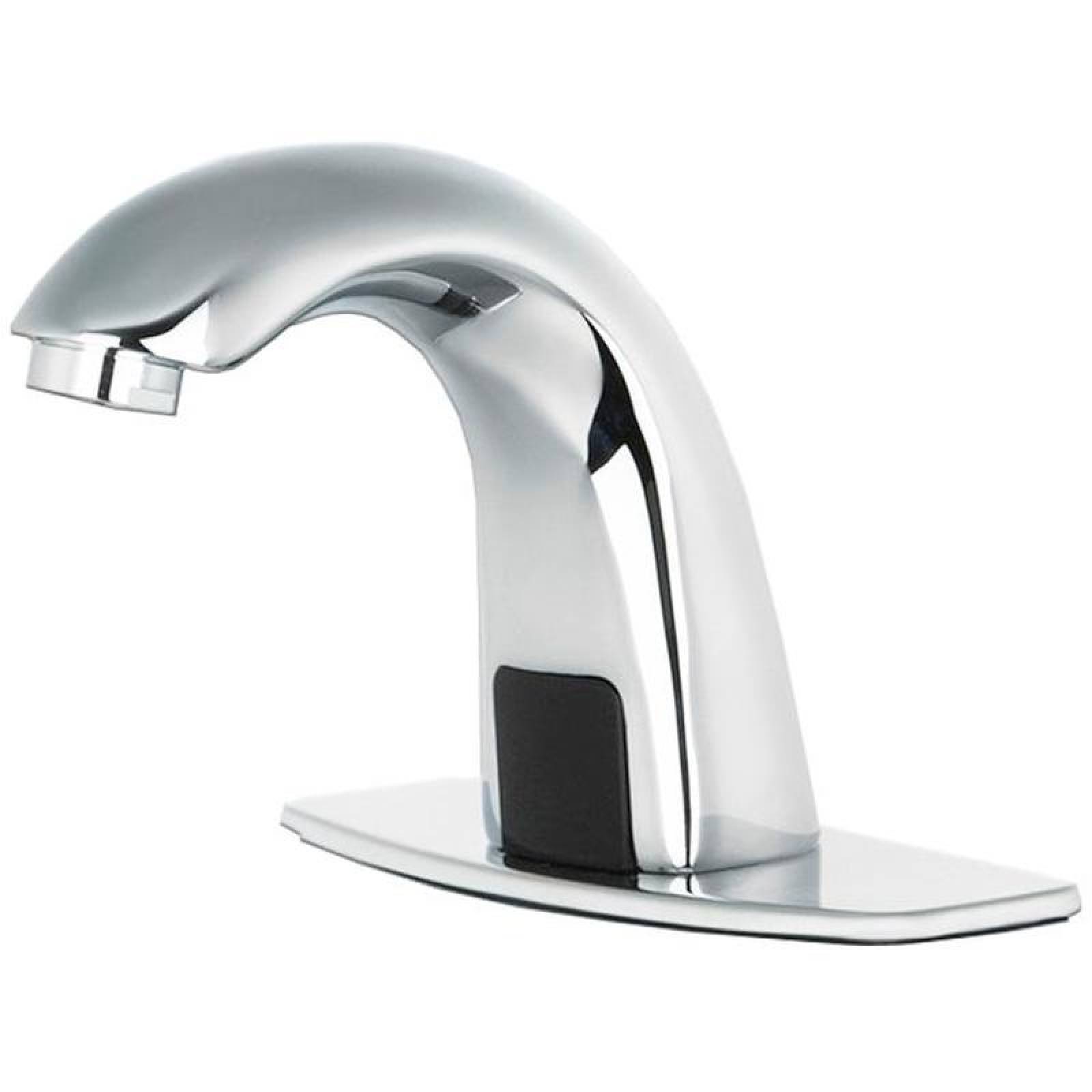 Llave Mezcladora Lavabo Sensor MXWAR-001-20 Sensor 8 a 30cm 127V 60Hz Frío Automático Diámetro de Tubo 12", WaterTap