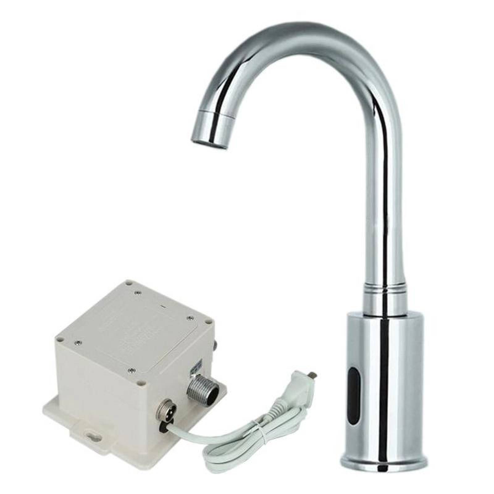 Fregadero Automatico Con Sensor MXWKY-001-6 Sensor 8 a 30cm 127V 60Hz Frío Automático Diámetro de Tubo 12", KitchenPro