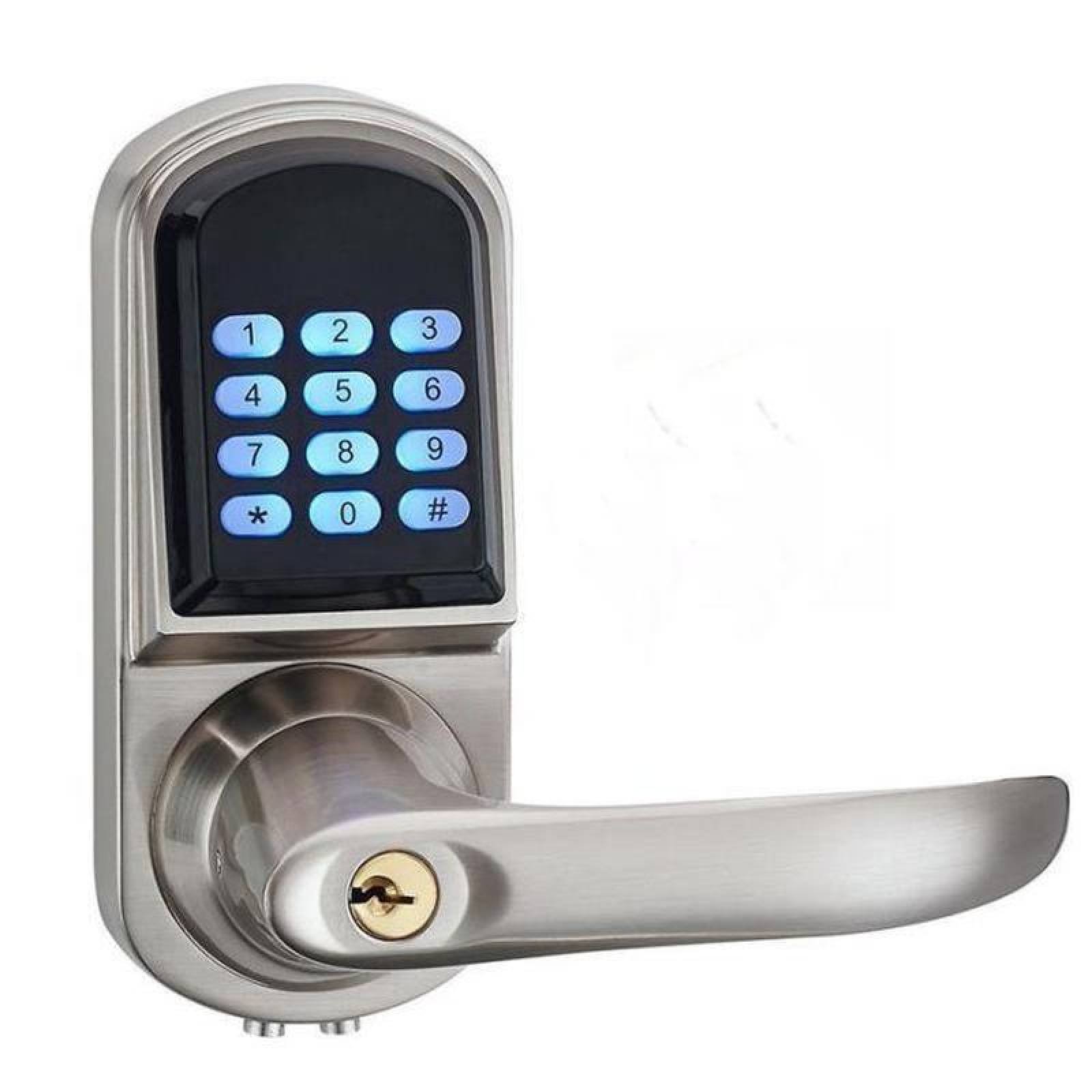 Cerradura de Código de Seguridad MXMRK-001-3 IC Card Plata Espesor de  Puerta 35 a