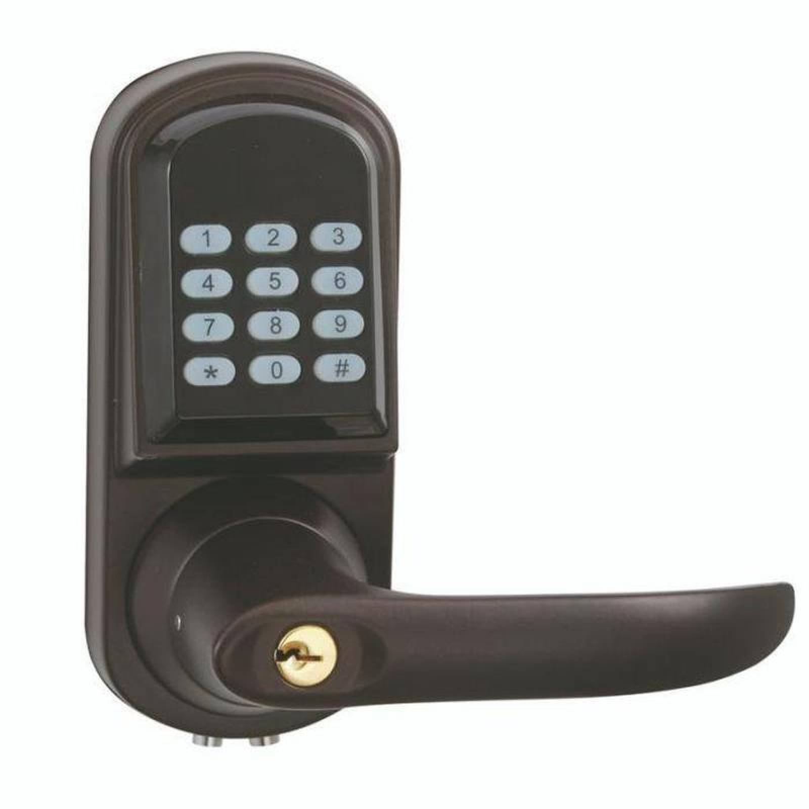 Cerradura de Seguridad para Puertas - Perillas y Manijas: Teclado Digital -  MasterKey 