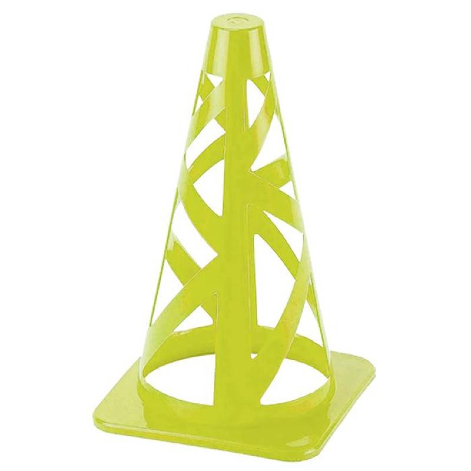  Conos de Seguridad para Obra, MXACE-001-14, Amarillo, PVC / Plástico, 23cm, Flexible., AirCone