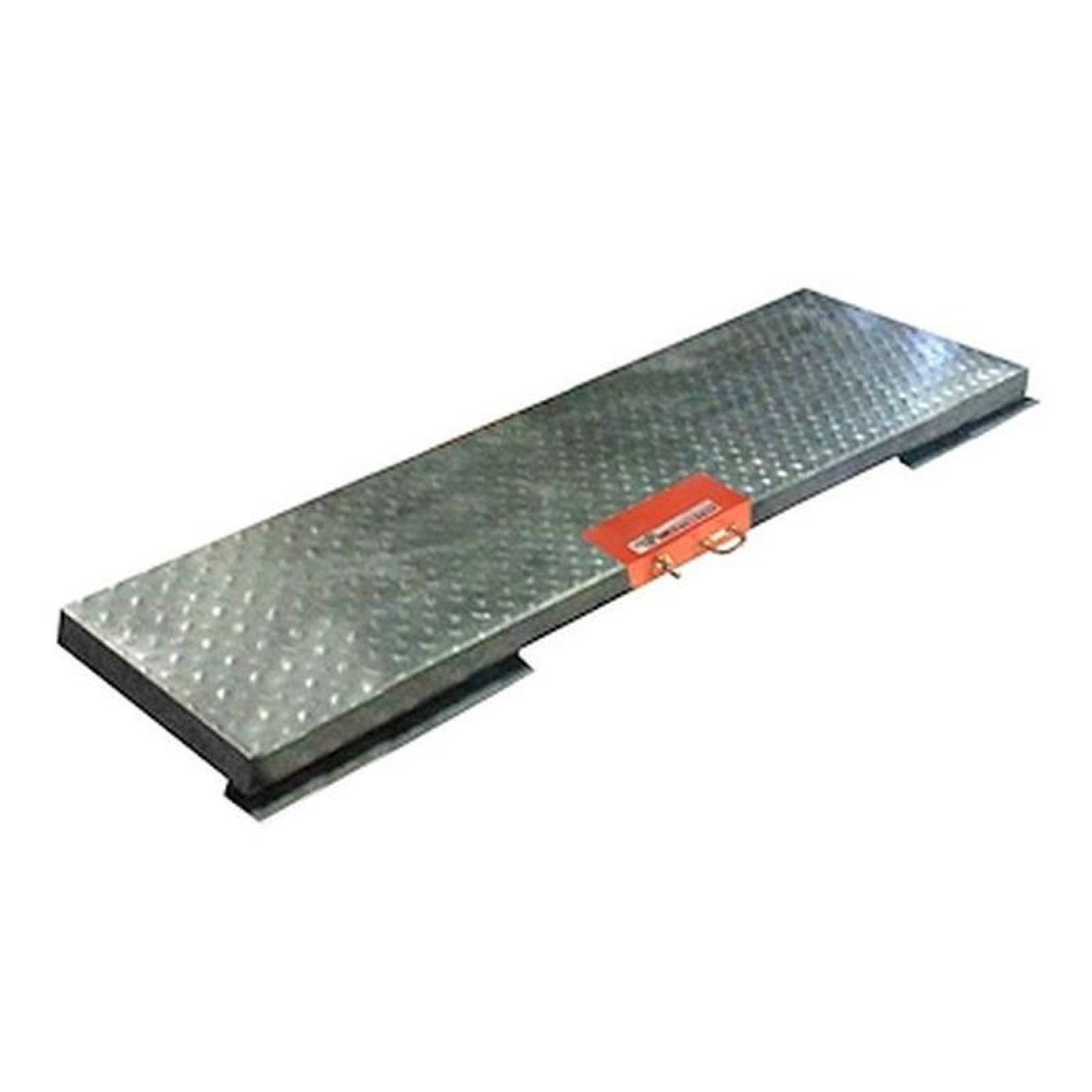 Paso de Gato para Construcción, MXSRI-001-9, Lámina Antiderrapante Color Plateado, 0.46m x 2.1m, Calibre 14,, SafeRail