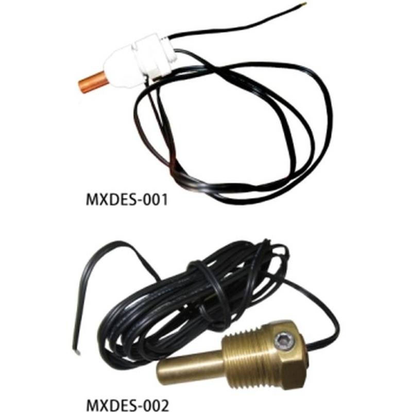 Sensores y Transmisores MXSES-001-2 Sensor Temp, Descarga -40 a 110C 50Kohm25C atornillado a la tub, SensDesc