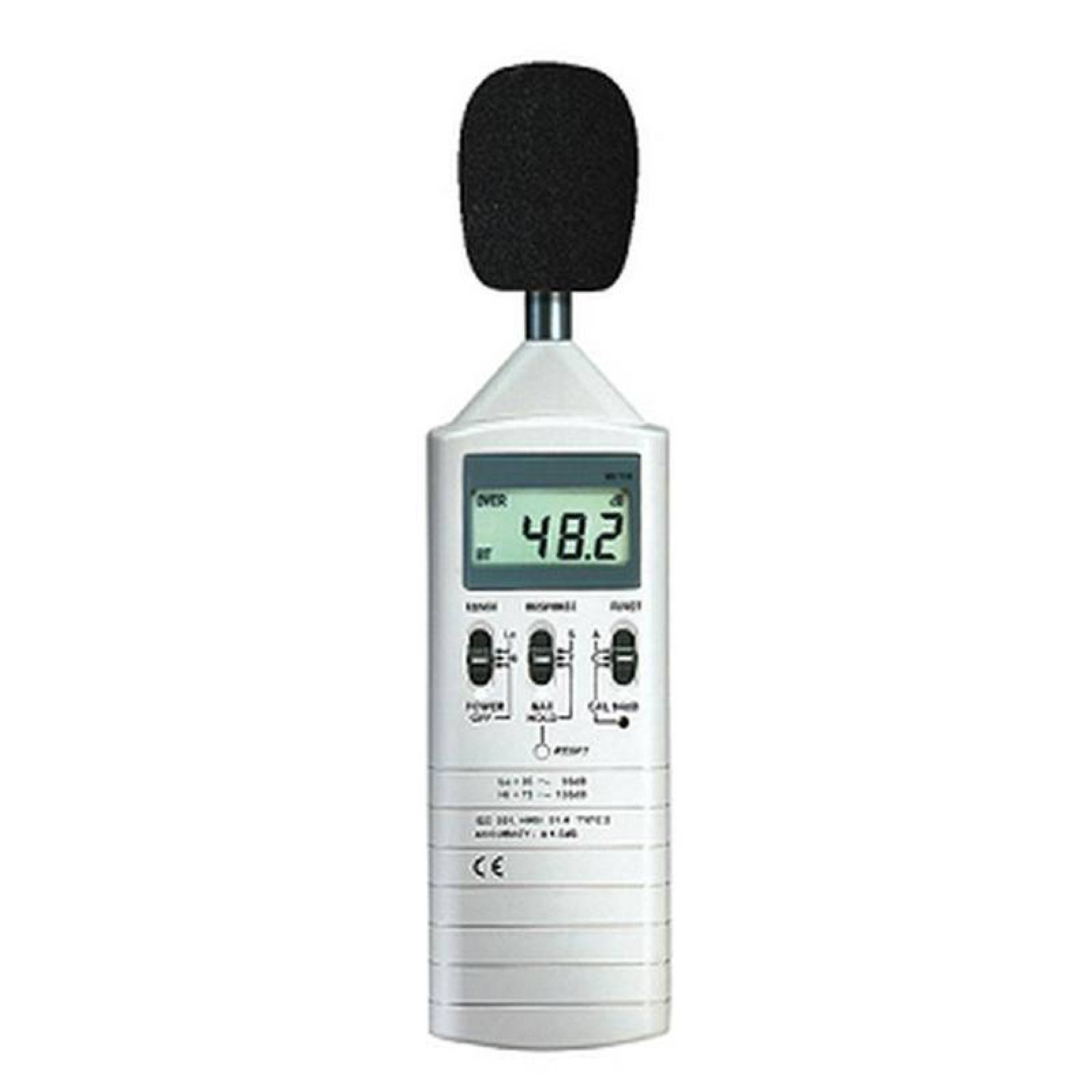 Sonometro Precio Normados MXSNC-001-13 Escala 35 a 90 Baja 75 a 130 Alta Precisión 1,5dB Salida ACDC SonoCheck