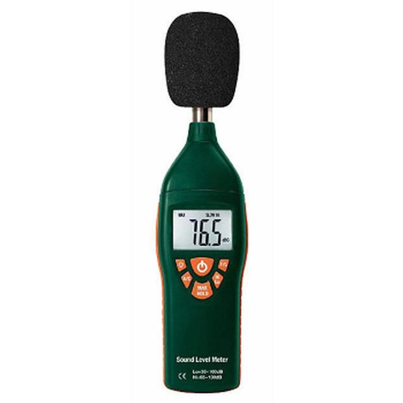 Sonometro Industrial Portable MXSNM-001-13 Escala 35 a 100 Baja 65 a 130 Alta Precisión 1,5dB SoundMeter