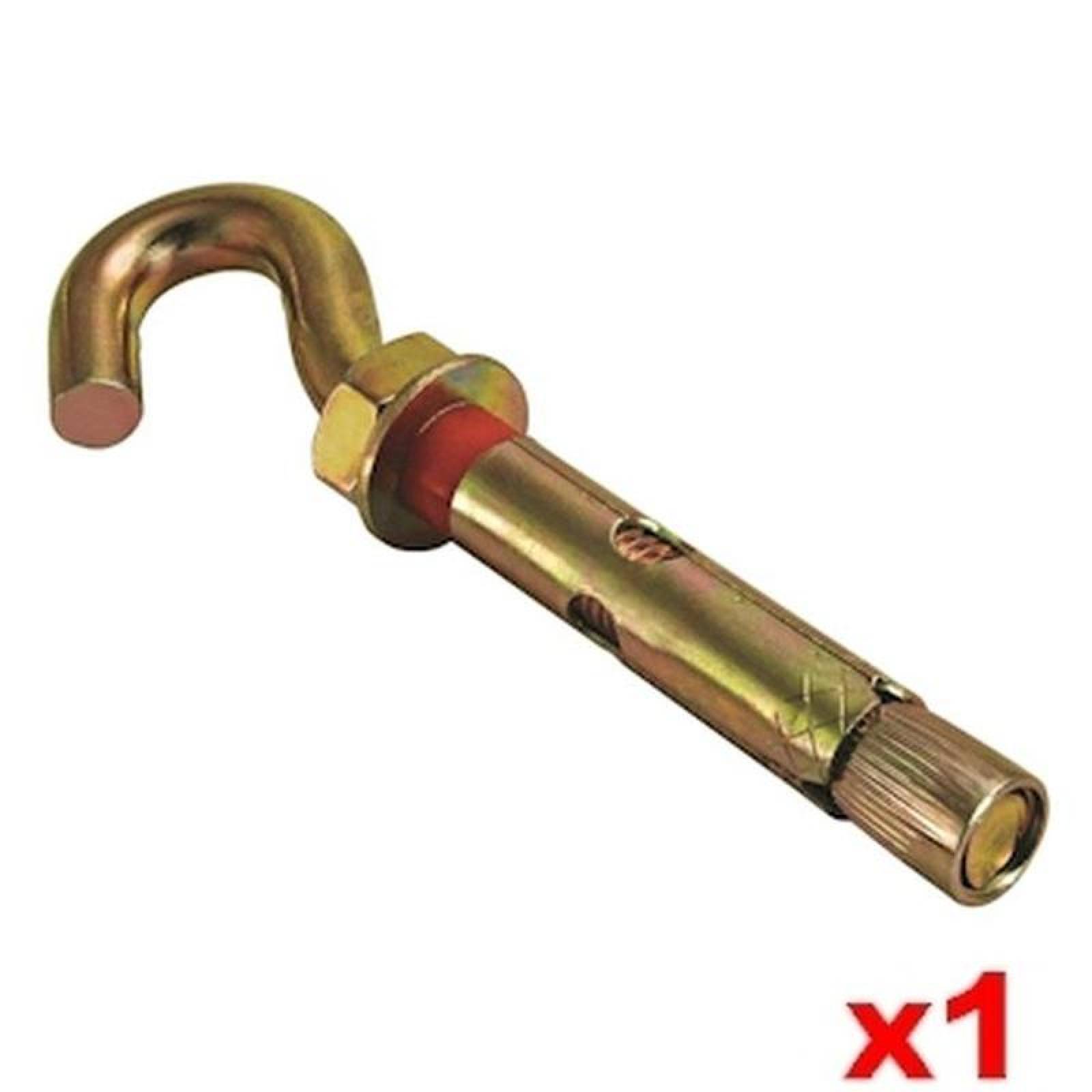 Taquete Expansor Tropicalizado MXDWK-001-1 1Pza Medida 6 Tornillo 45mm Diámetro Long 50mm Broca 8mm Diámetro, DowelHook