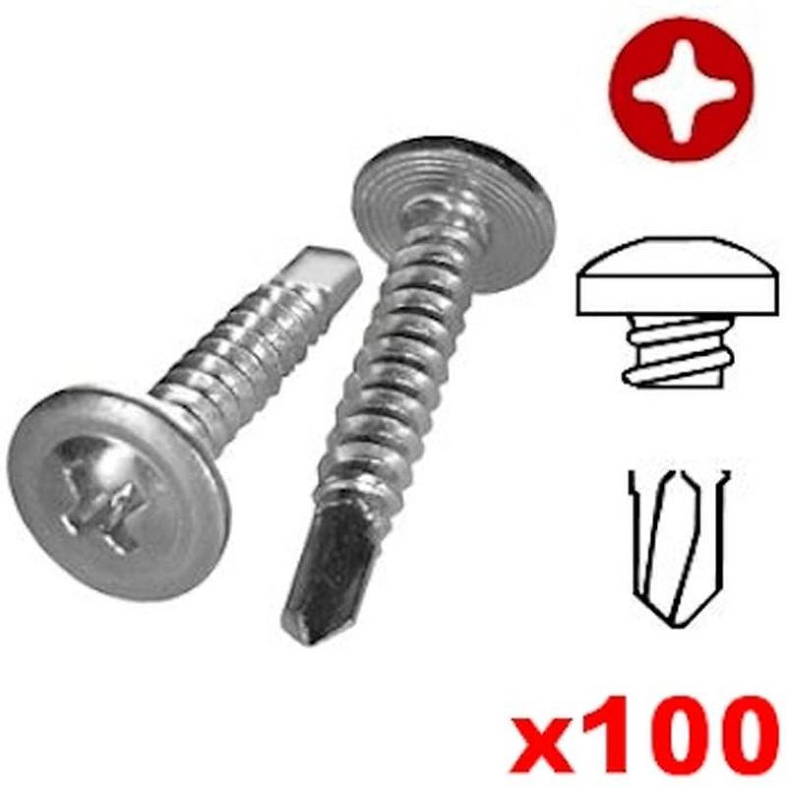 Venta Pija Punta Broca para Muebles MXEHH-014 8 4,2mm Diámetro Long34"Cab, Redonda Entrada Phillips PuntaBroca 100Pzs, ExtraHead