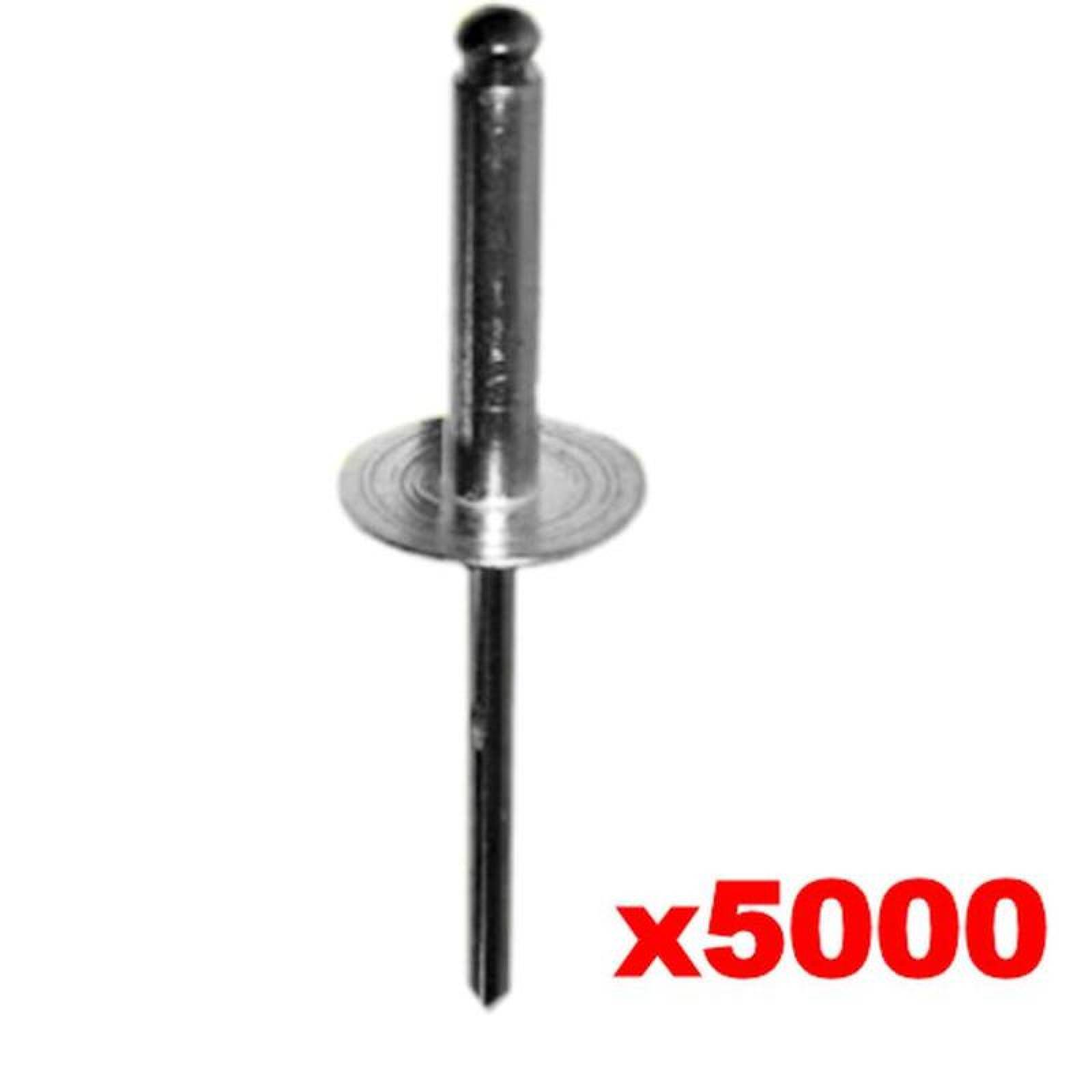 Fabricación Remaches Industriales MXPOP-004 # 6 Diámetro 316" ó 4,7mm Long 12" ó 12,7mm Tipo Blind Acabado Aluminio Natural 5000Pzs, RemPop