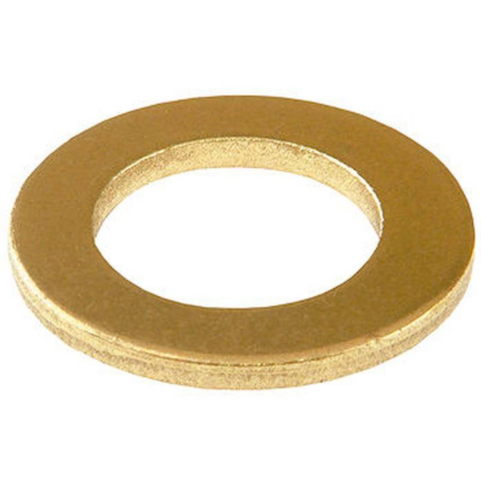 Arandela Metalica Dorada MXCAW-039 1" Diámetro ó 25,4mm Diámetro Nominal DiámetroA Máx 1,024 Mín 1,003mil pulg DiámetroB 1,656mil pulg Tropicalizado 500Pzs, CaliWasher