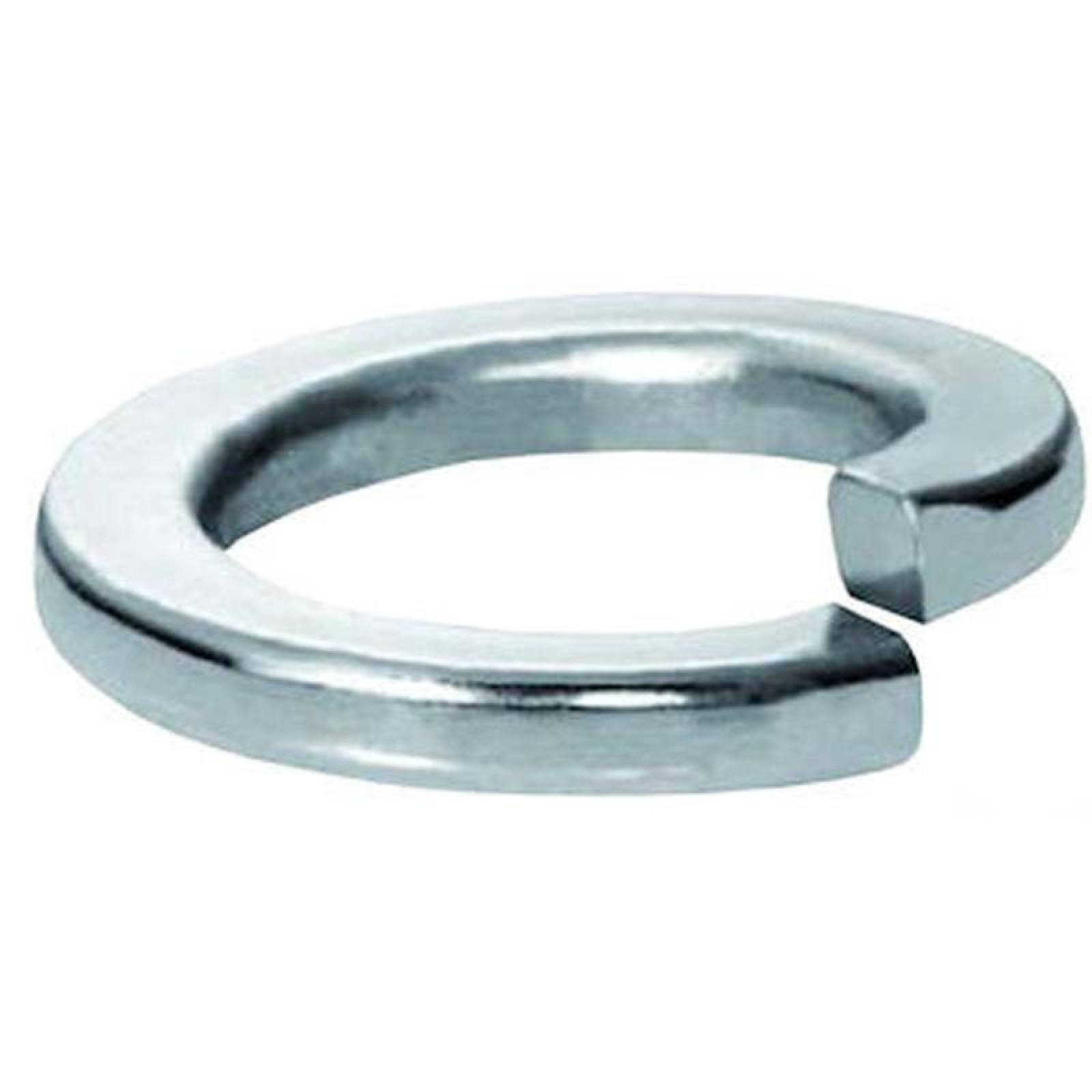 Arandela Industrial MXIWH-015 12" Diámetro ó 12,7mm Diámetro Nominal DiámetroA 0,512 a 0,502mil pulg DiámetroB 0,869mil pulg Galvanizado por Inmersión 3750Pzs, InmerWasher