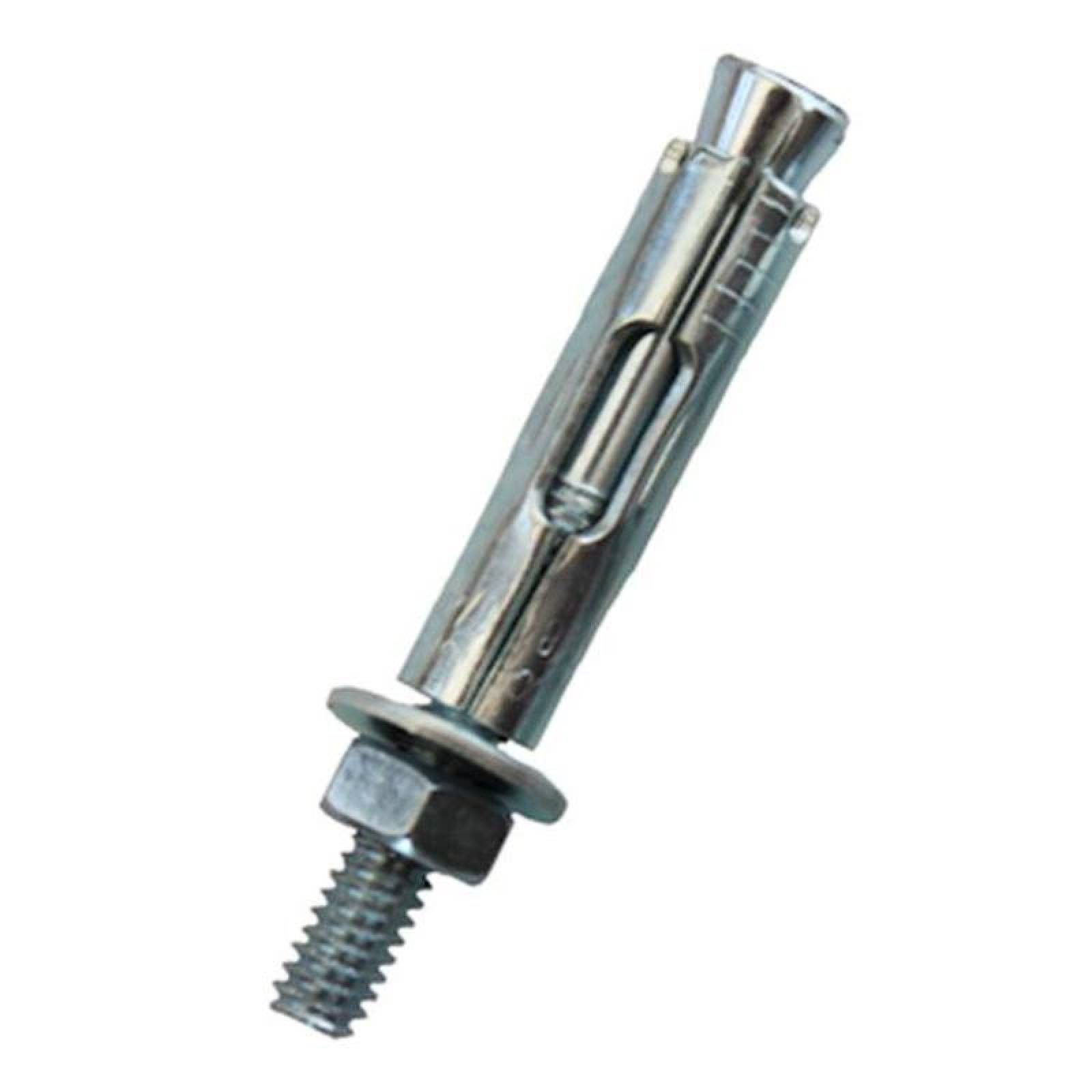 Taquetes Expansores MXETK-011-2 Diámetro del Tornillo 58" Diámetro 15,8mm Diámetro Long 4" 101,6mm Broca 34" Diámetro Galvanizado 1Pza, ElectroTack