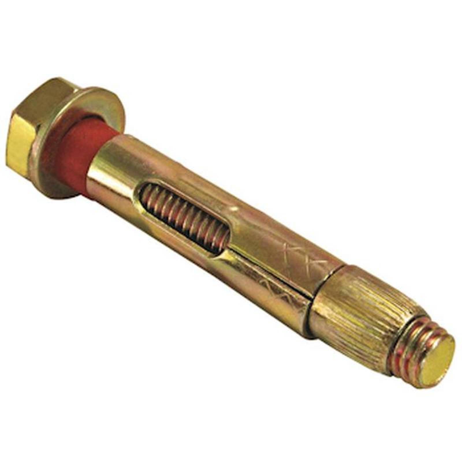 Taquete Acabado Tropicalizado MXHTK-006-2 M-10 Tornillo 70mm Diámetro Long 80mm Broca 12mm Diámetro Tropicalizado 100Pzs, HexaTack