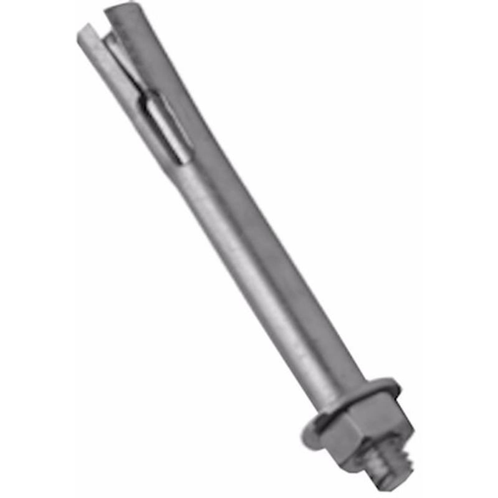Taquete para Concreto MXTCK-010-1 Tornillo 516" Diámetro 7,9mm Diámetro Long 4" 101,6mm Broca 38" Diámetro 9,5mm Diámetro Galvanizado 100Pzs, GalvaTack