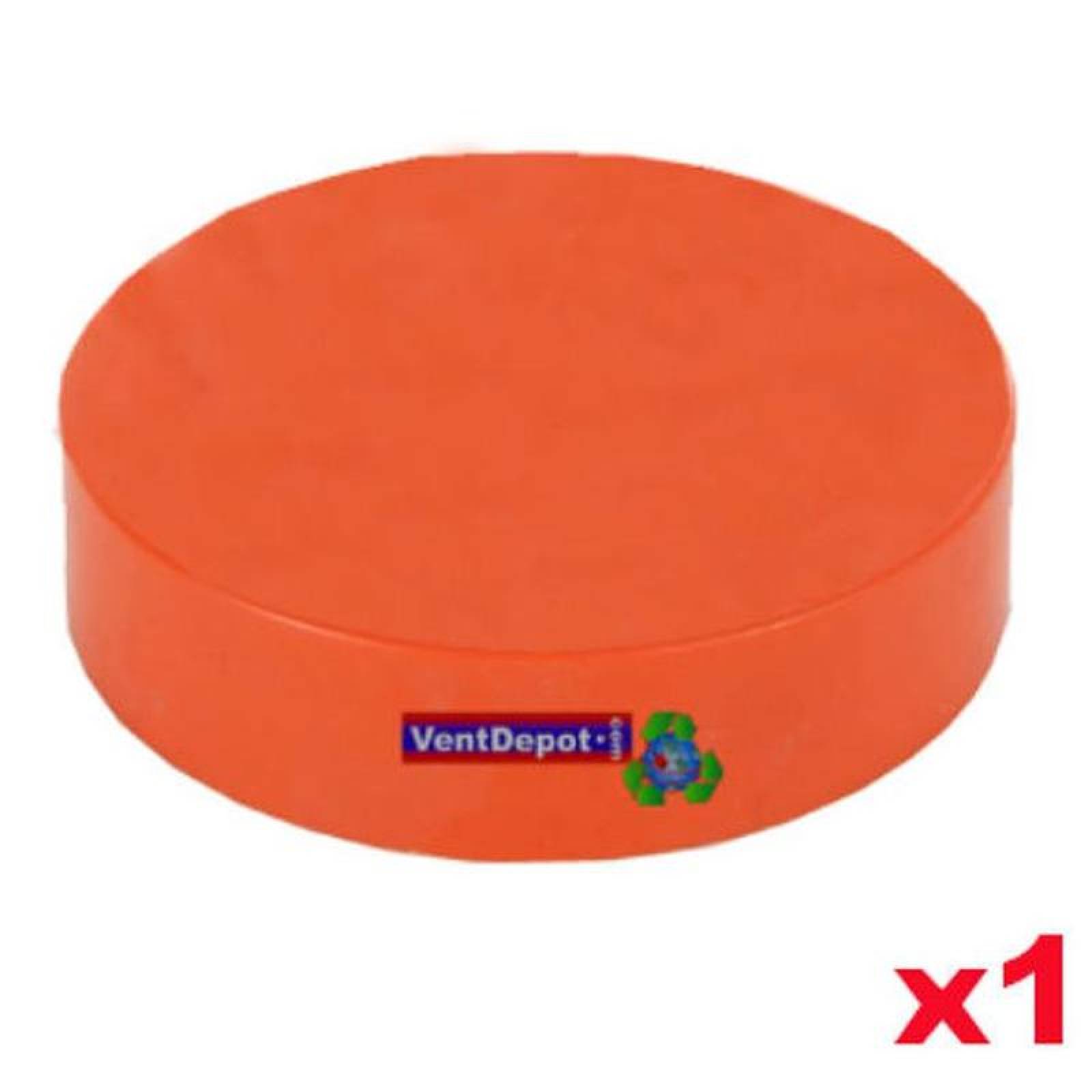 Tapas para Tubo de Alcantarilla MXSRN-003-5 1 Pza160mm Diámetro Tapa Inserción Anaranjado PVC, SewerTapa Inserción