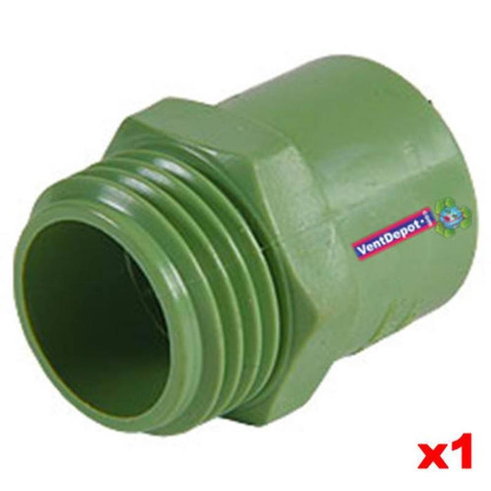 Conexion PVC Electrico Cople MXENC-016 1 Pza 2" Diámetro Conector Pesado PVC Verde, EleCon Pro