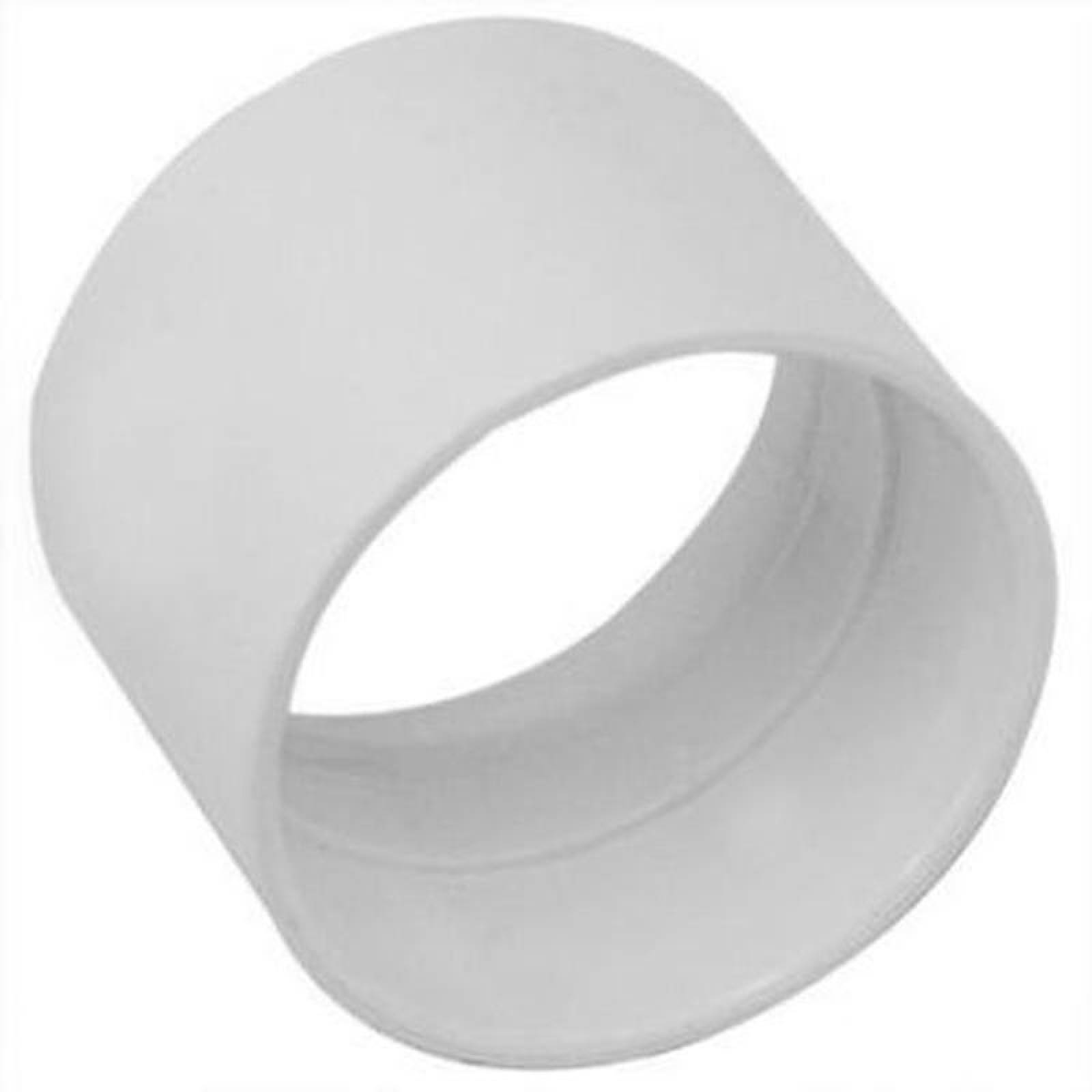 Cople para Tubo PVC Conexion MXCOE-003 50 Pzs 40mm Diámetro Cople Blanco PVC, SanixCople