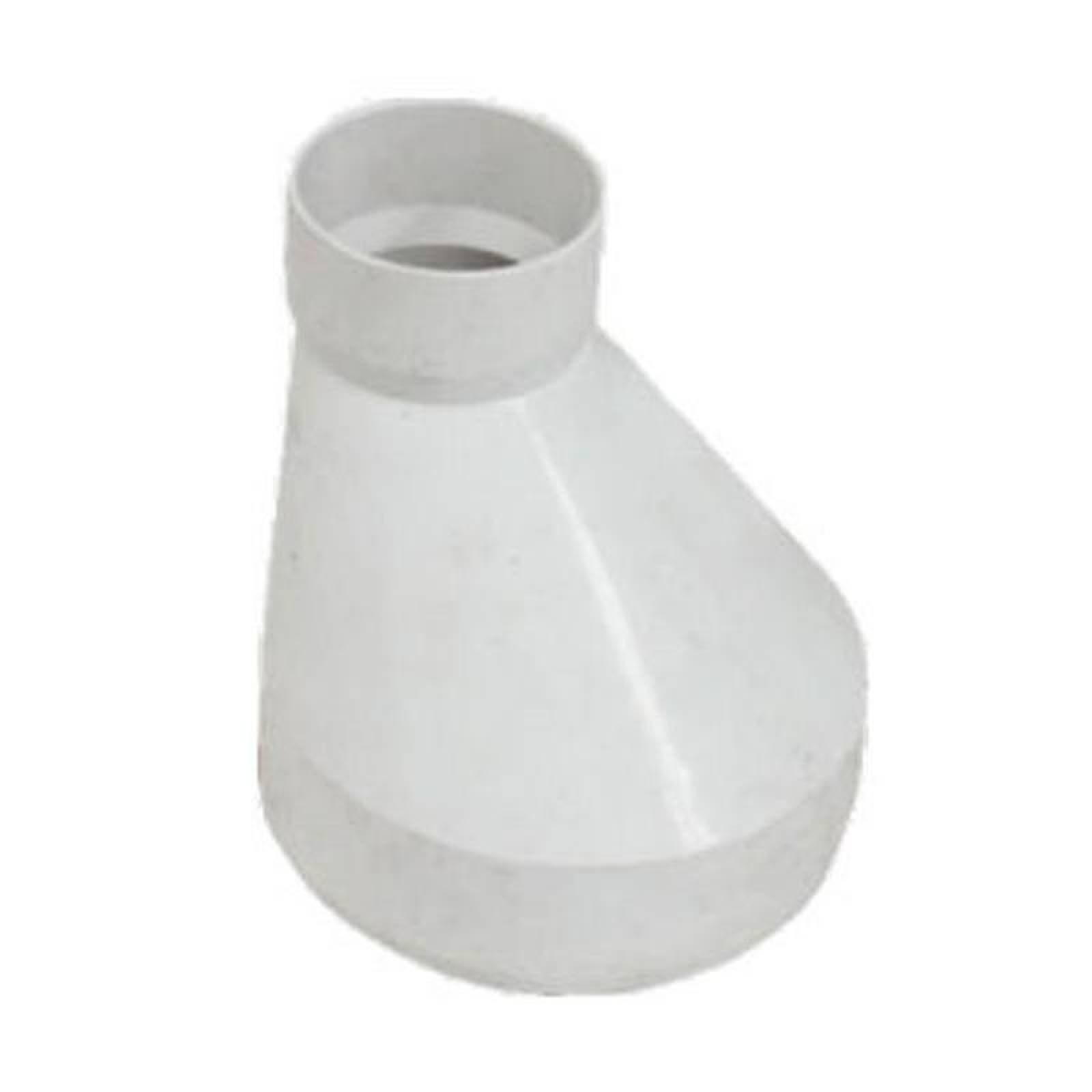 Reduccion de PVC Sanitario MXRBS-002 10 Pzas 50x40mm Diámetro Reducción Bushing Blanco PVC, SanixReducción Bushing