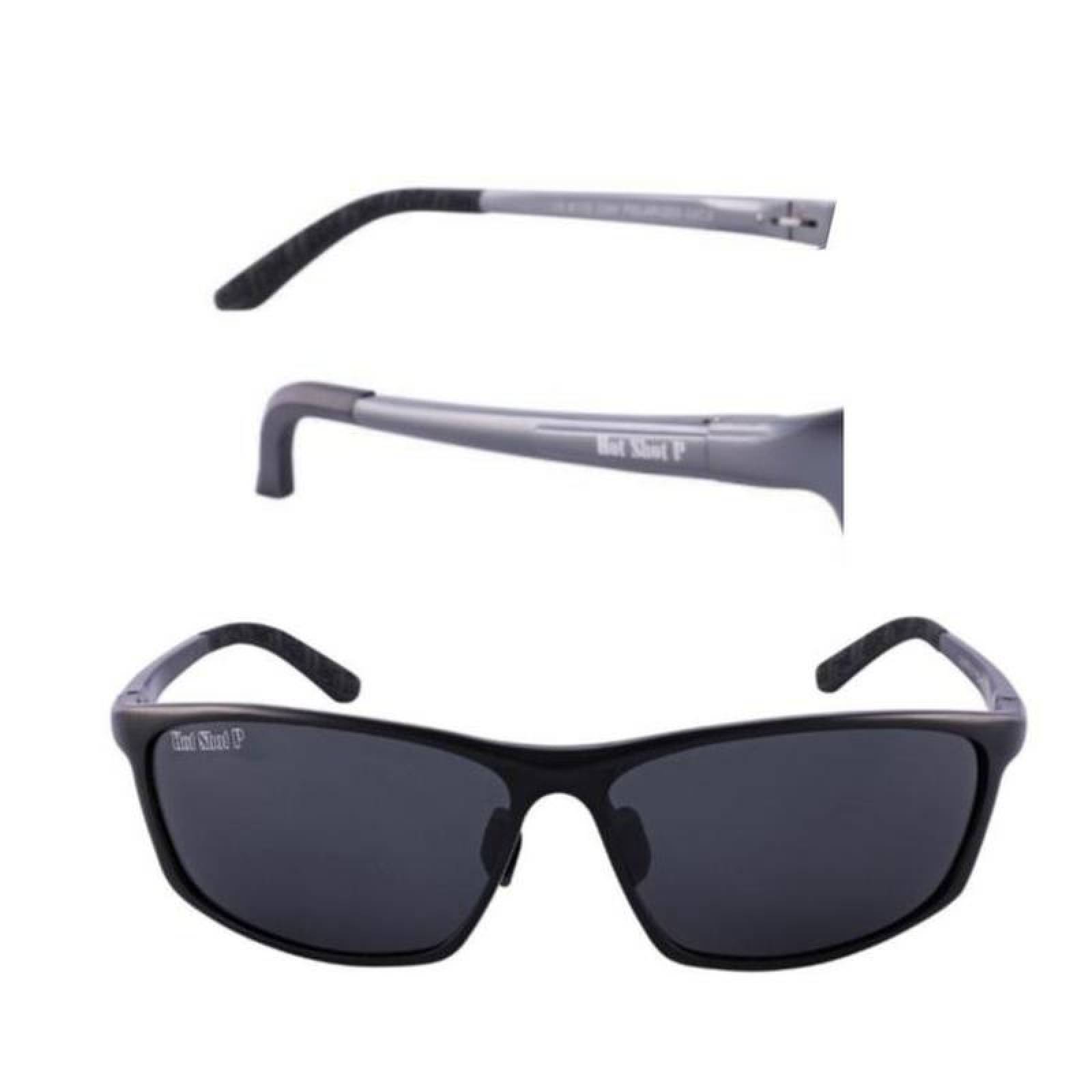 Lentes Polarizados Unisex MXHFC-002-8 Aluminio Negro Unisex Polarizados Protección UV400 Frenzy Collection