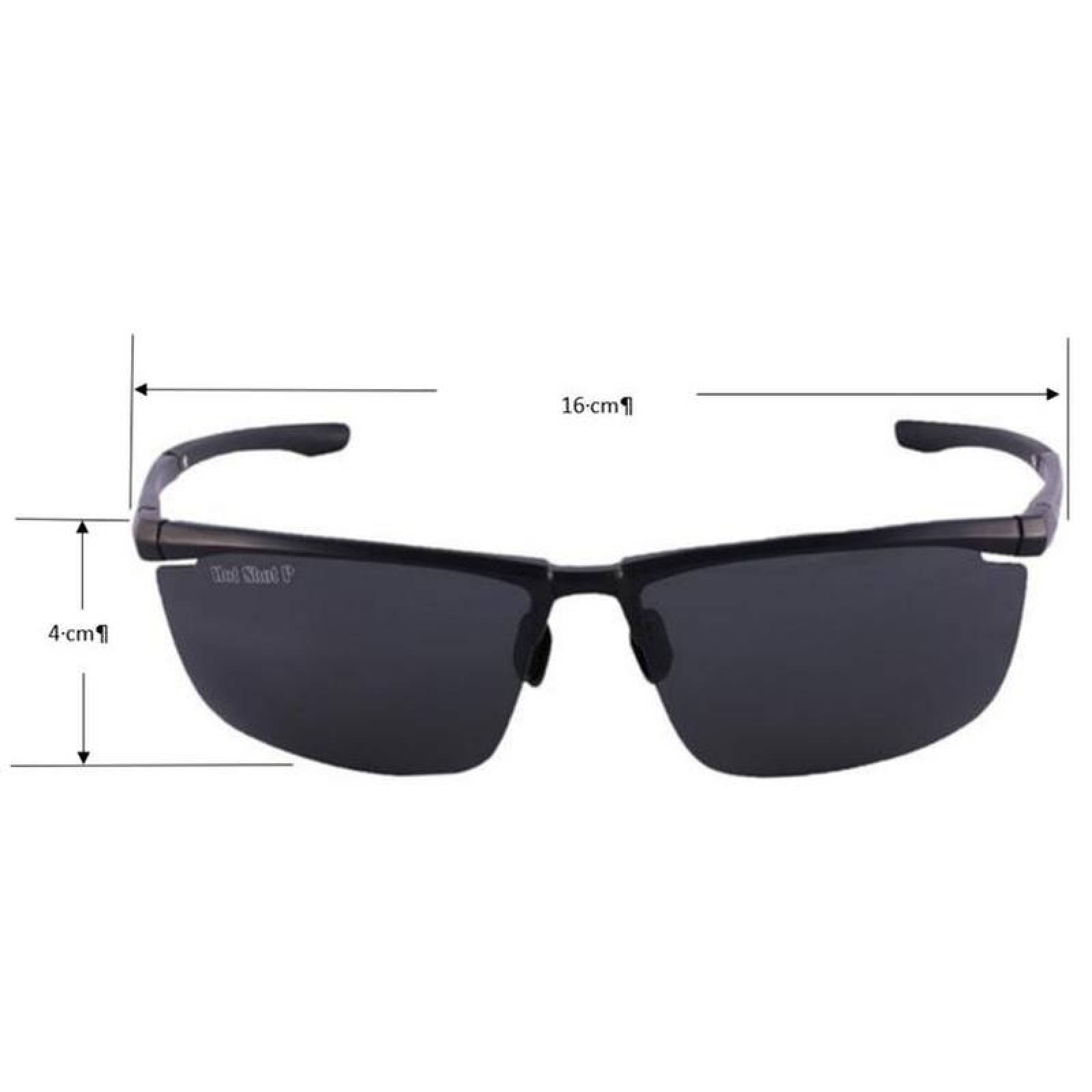 Anteojos para sol polarizados MXMHC-002-4 Aluminio Negro Unisex Polarizados Protección UV400 Novox Collection
