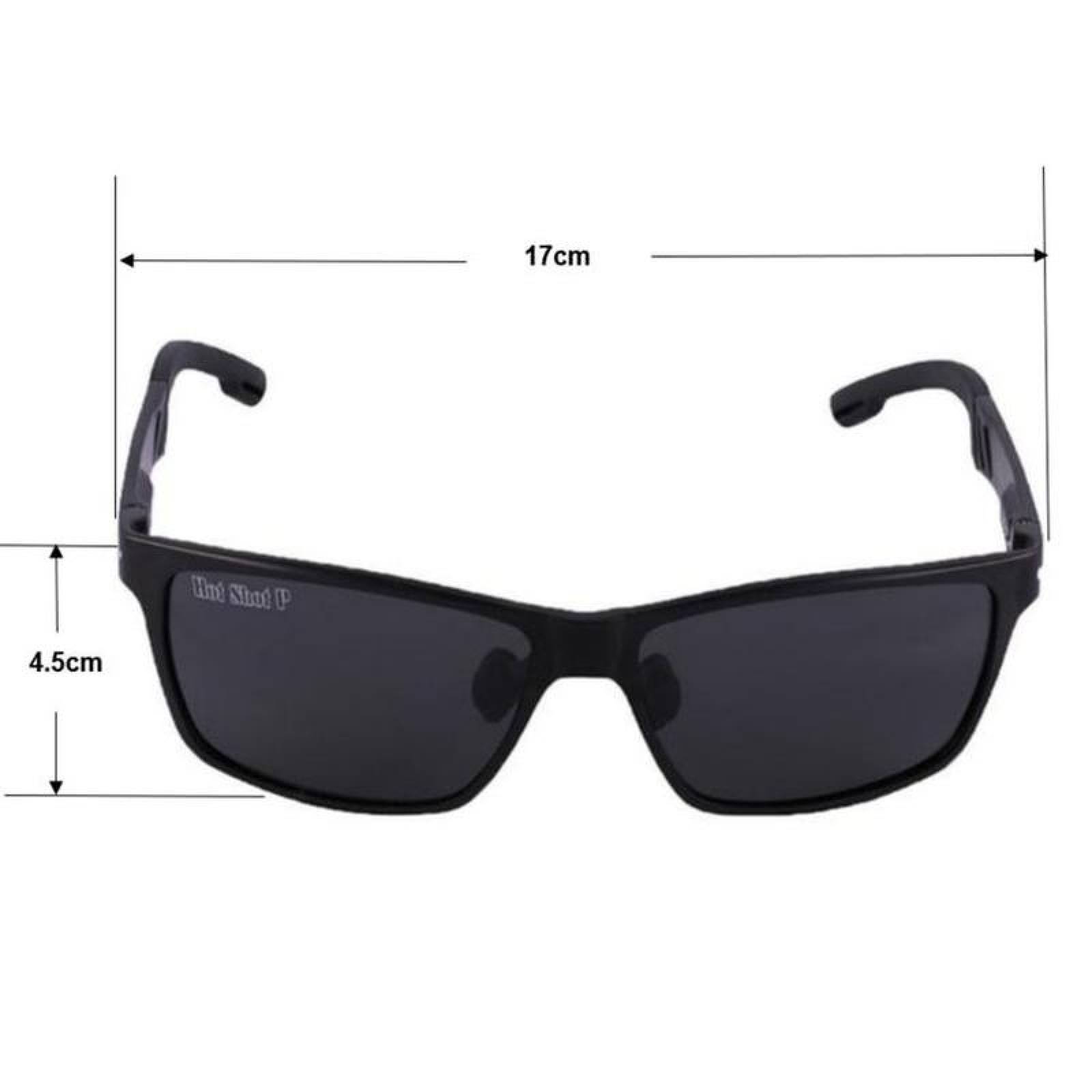 Gafas de sol Económicas MXSPE-001-2 Aluminio Negro Unisex Polarizados Protección UV400 Speed Collection