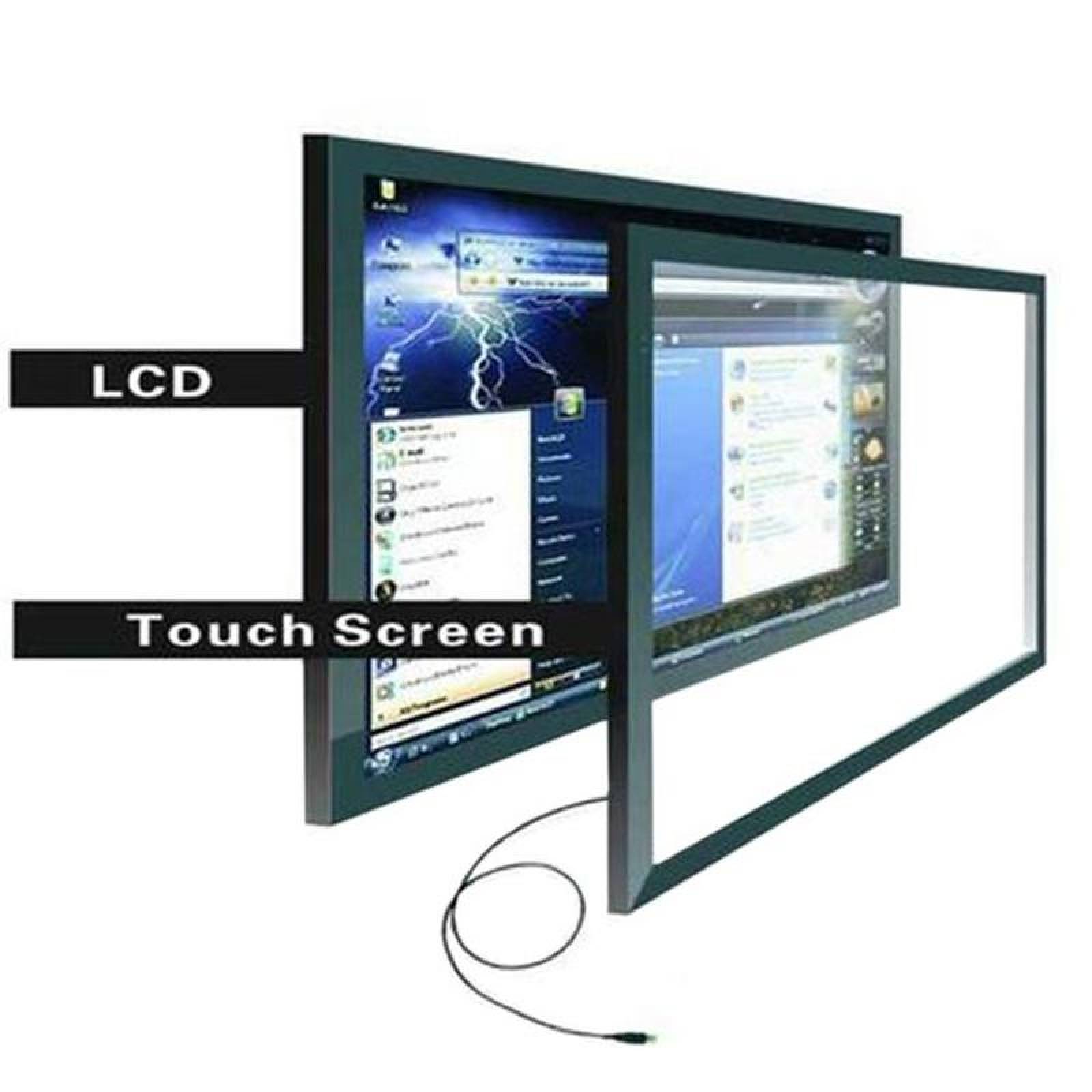 Marco Multitouch de Alta Calidad 4K, MXTUH-001-8, 1Pza, 43", USB, menor 1.0W, 10-Puntos, 5V, 6000hrs., TouchScreen