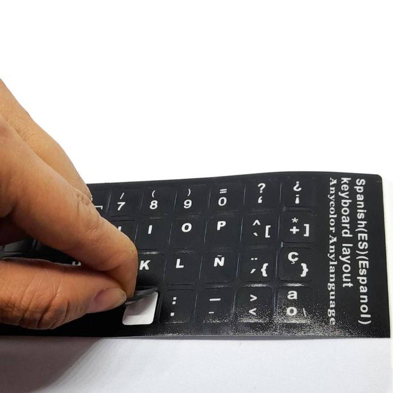  Pegatinas de Abecedario Latin, MXNVB-001-9, Negro, 48 Pegatinas, Impermeable, Vinil., LabelViny