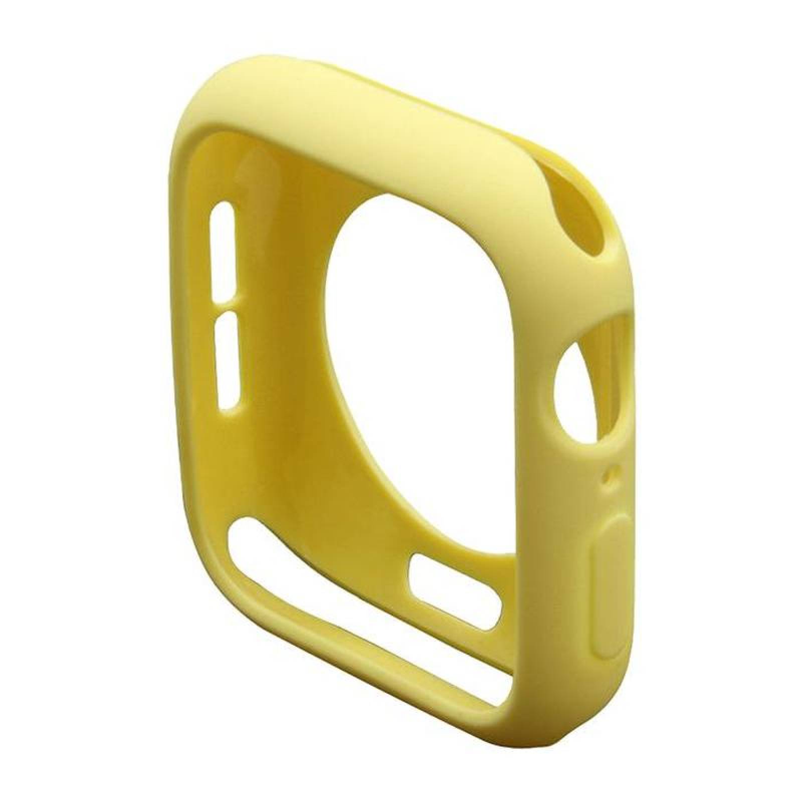 Bumper Silicon suave Colores MXMSO-012 4244mm S456SE YellowAmarillo TPU Alta Resistencia Bumper Solid Collection.