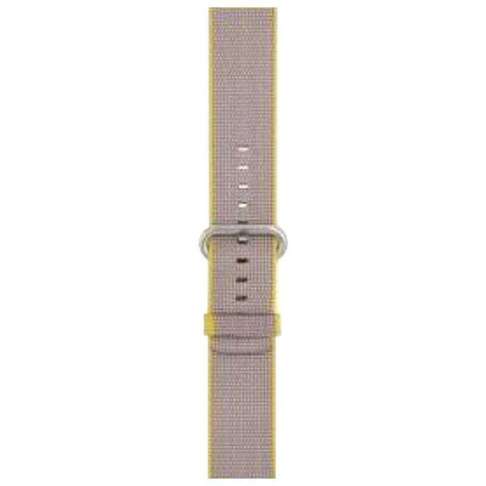  Extensible Resistente a Buen Precio, MXYLO-038, 42/44mm, ML, Yellow/Amarillo, S123456SE, Nylon, Nylon Classic Collection