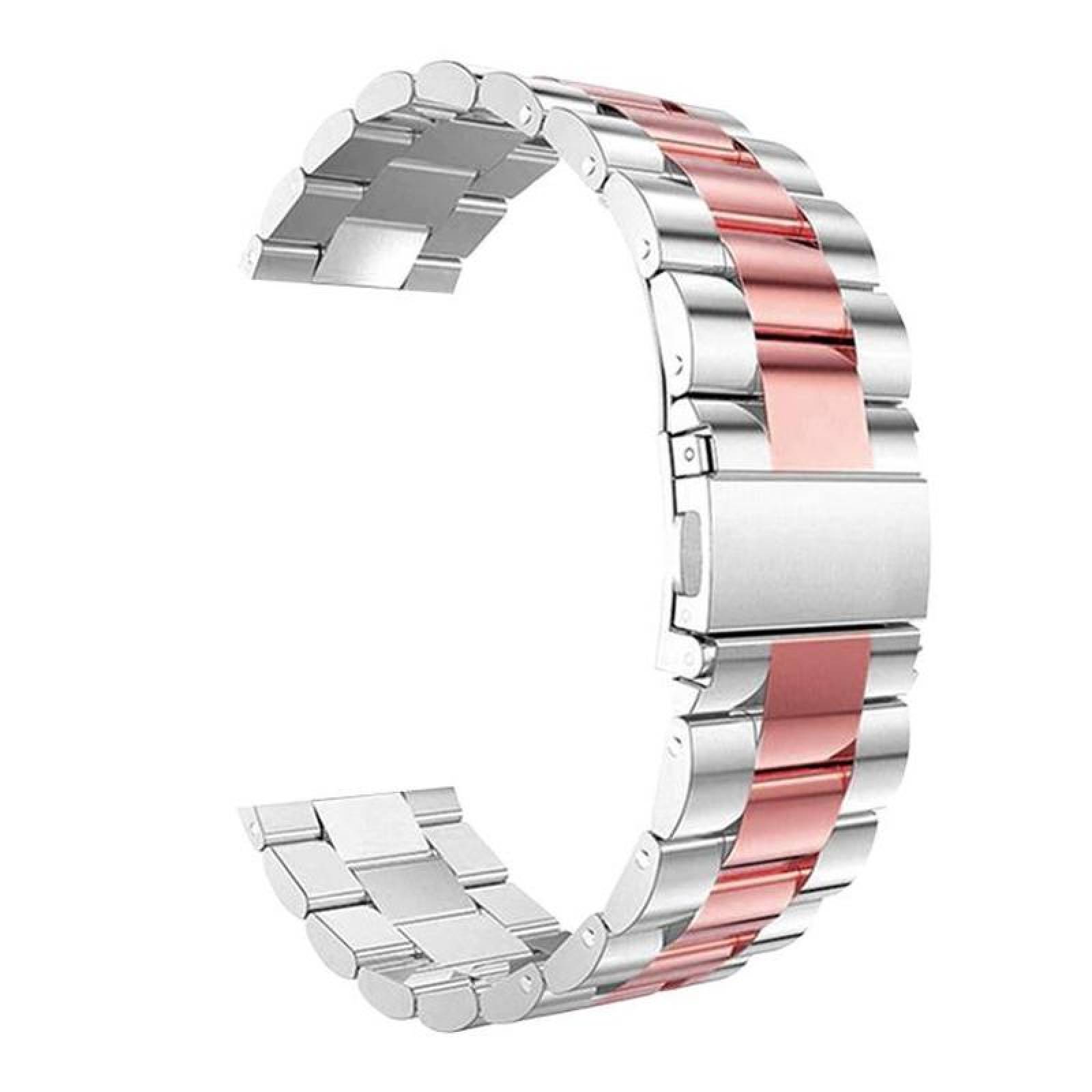  Banda Executive de Metal Fino, MXSSI-001-2, 38/40mm, ML, Silver Pink/Plata Rosa Barbie, S123456SE, Acero Inoxidable, Executive Progressive Collection